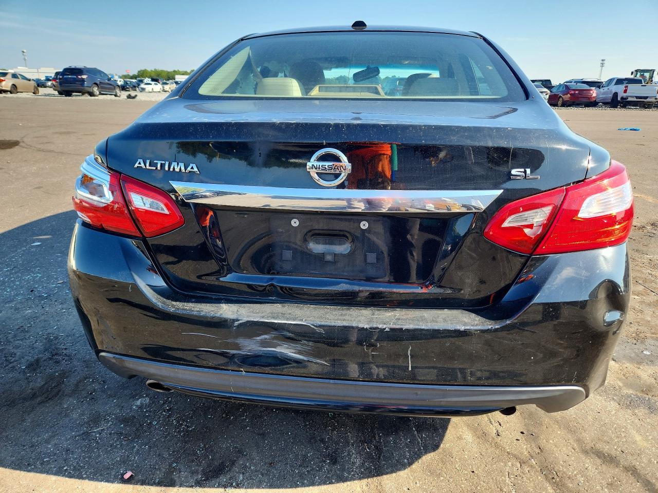 2017 Nissan Altima 2.5 Sl Black vin: 1N4AL3AP8HC156957