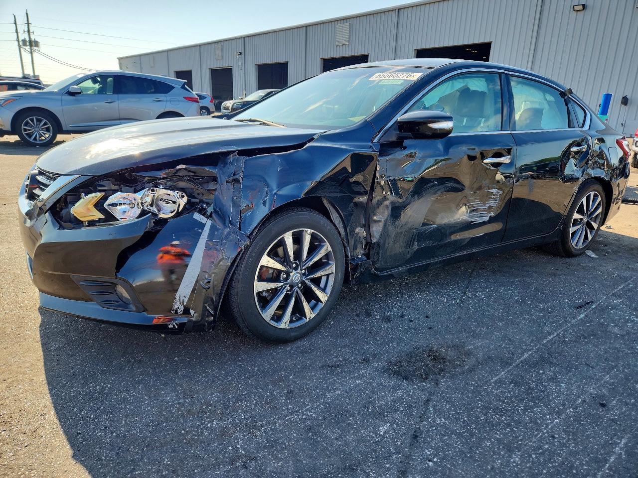 2017 Nissan Altima 2.5 Sl Черный vin: 1N4AL3AP8HC156957