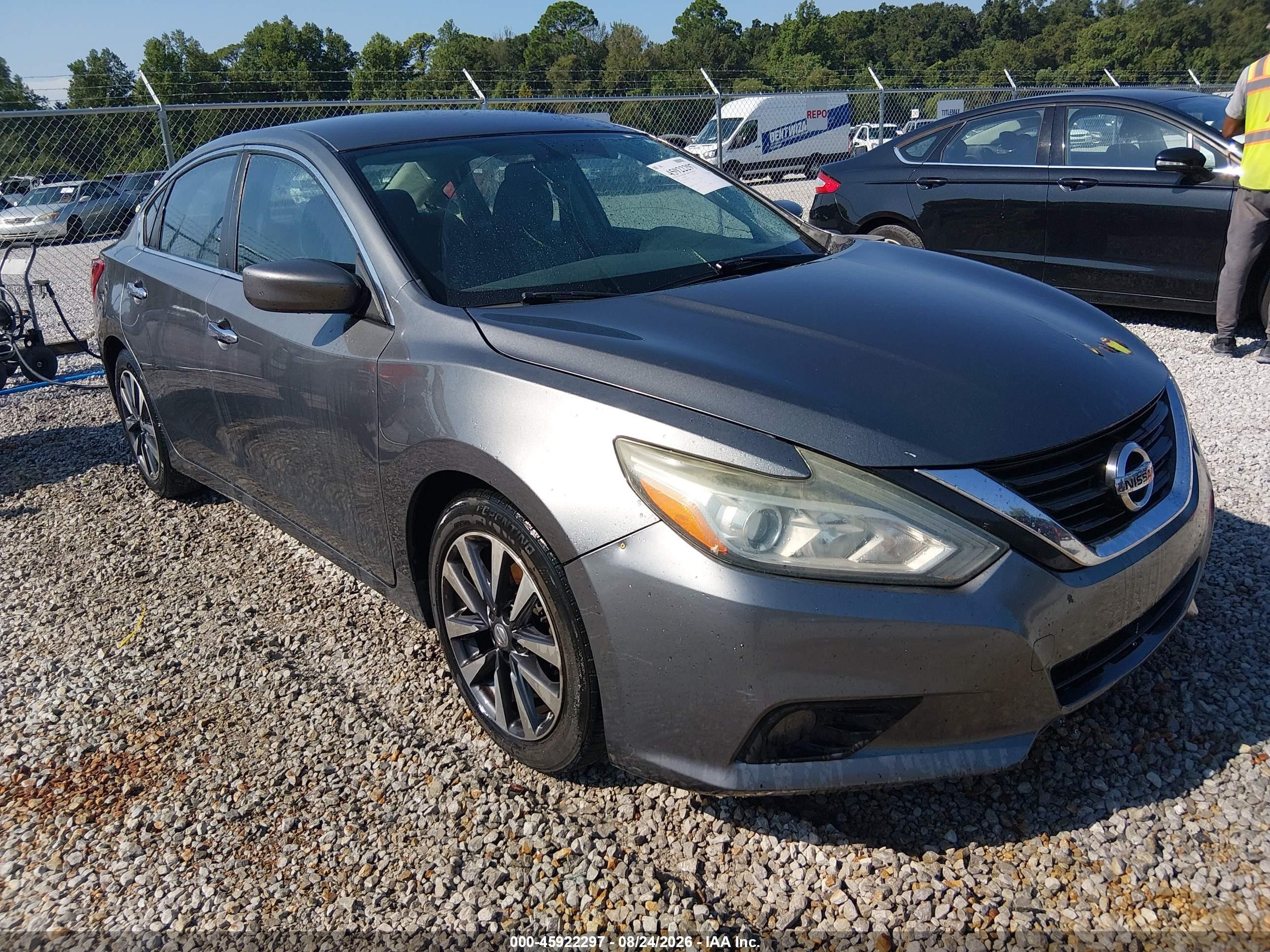2017 Nissan Altima 2.5 Sv Gray vin: 1N4AL3AP8HC279478