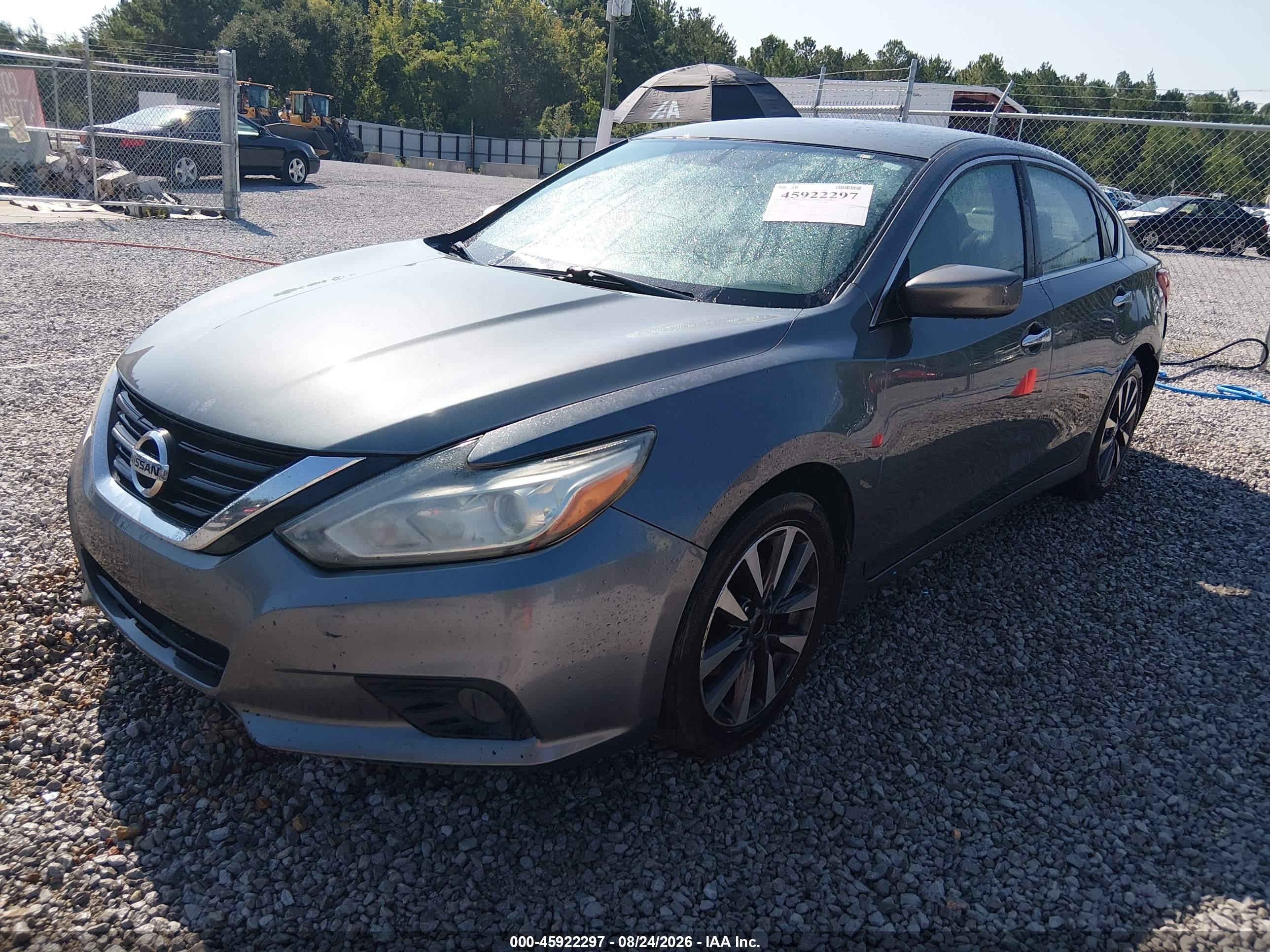 2017 Nissan Altima 2.5 Sv Gray vin: 1N4AL3AP8HC279478