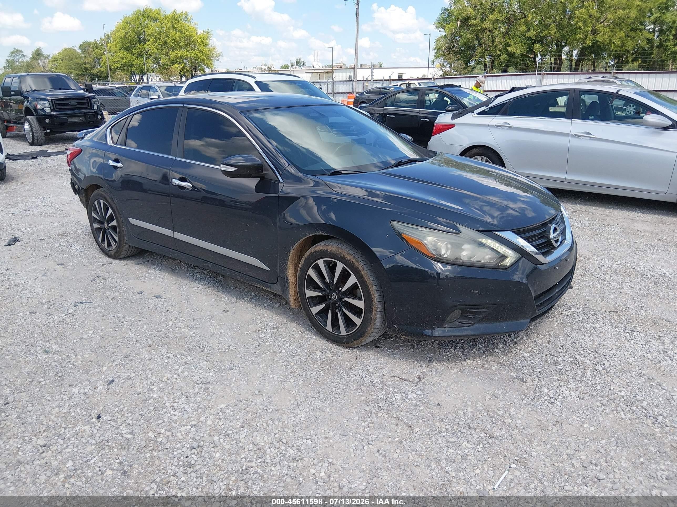 2017 Nissan Altima 2.5 Sl Gray vin: 1N4AL3AP8HC940409