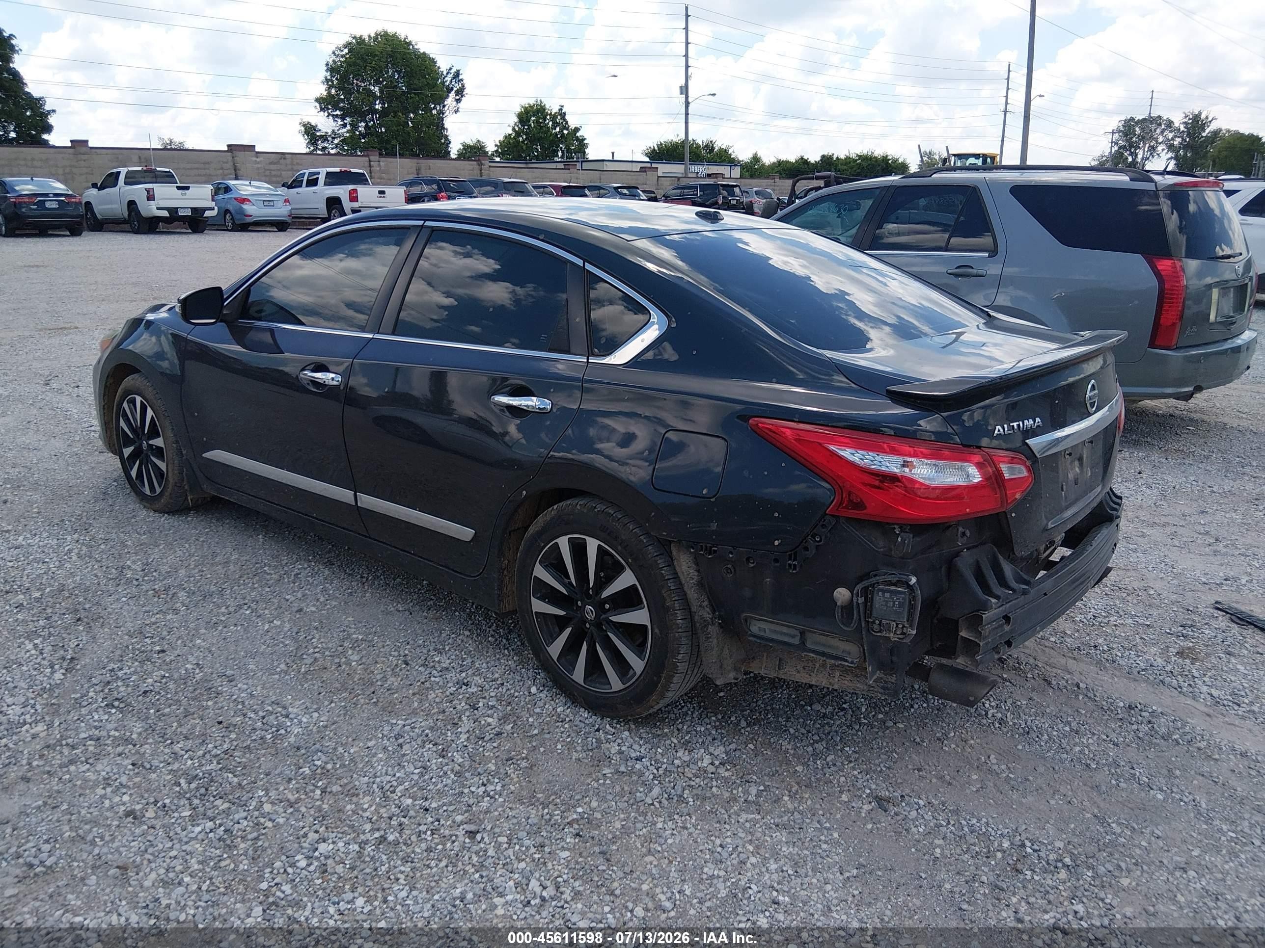 2017 Nissan Altima 2.5 Sl Gray vin: 1N4AL3AP8HC940409