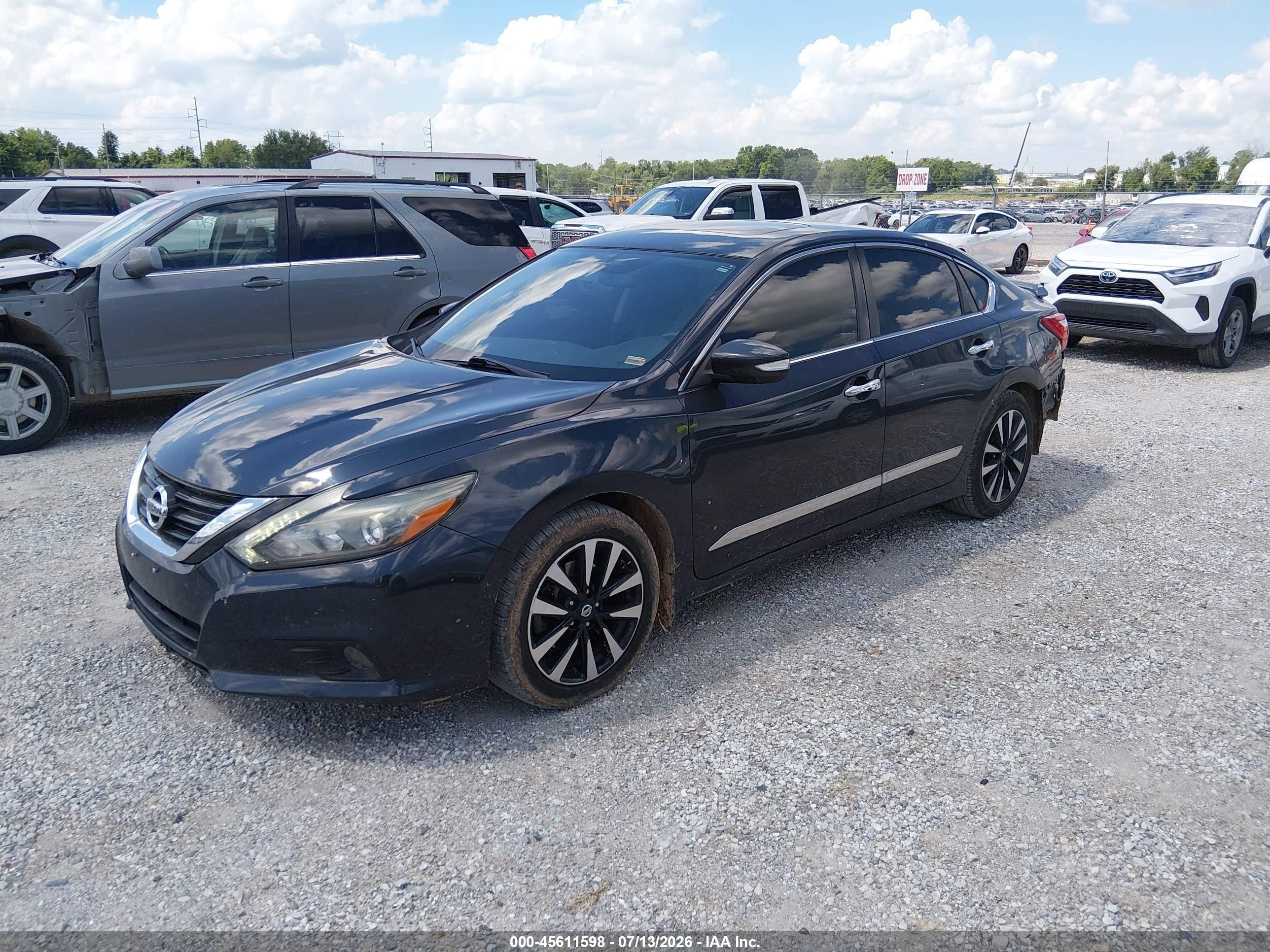 2017 Nissan Altima 2.5 Sl Gray vin: 1N4AL3AP8HC940409