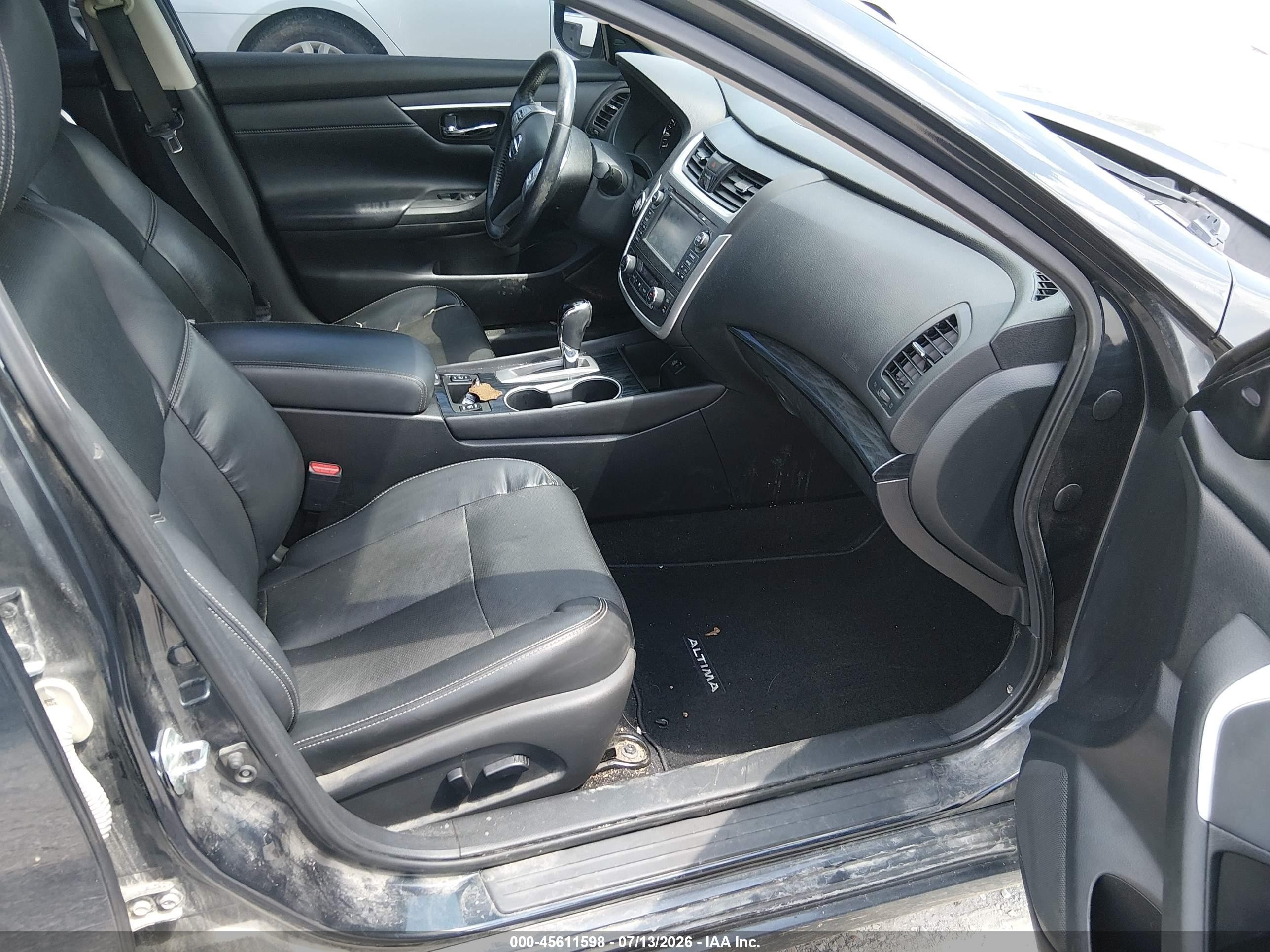2017 Nissan Altima 2.5 Sl Gray vin: 1N4AL3AP8HC940409
