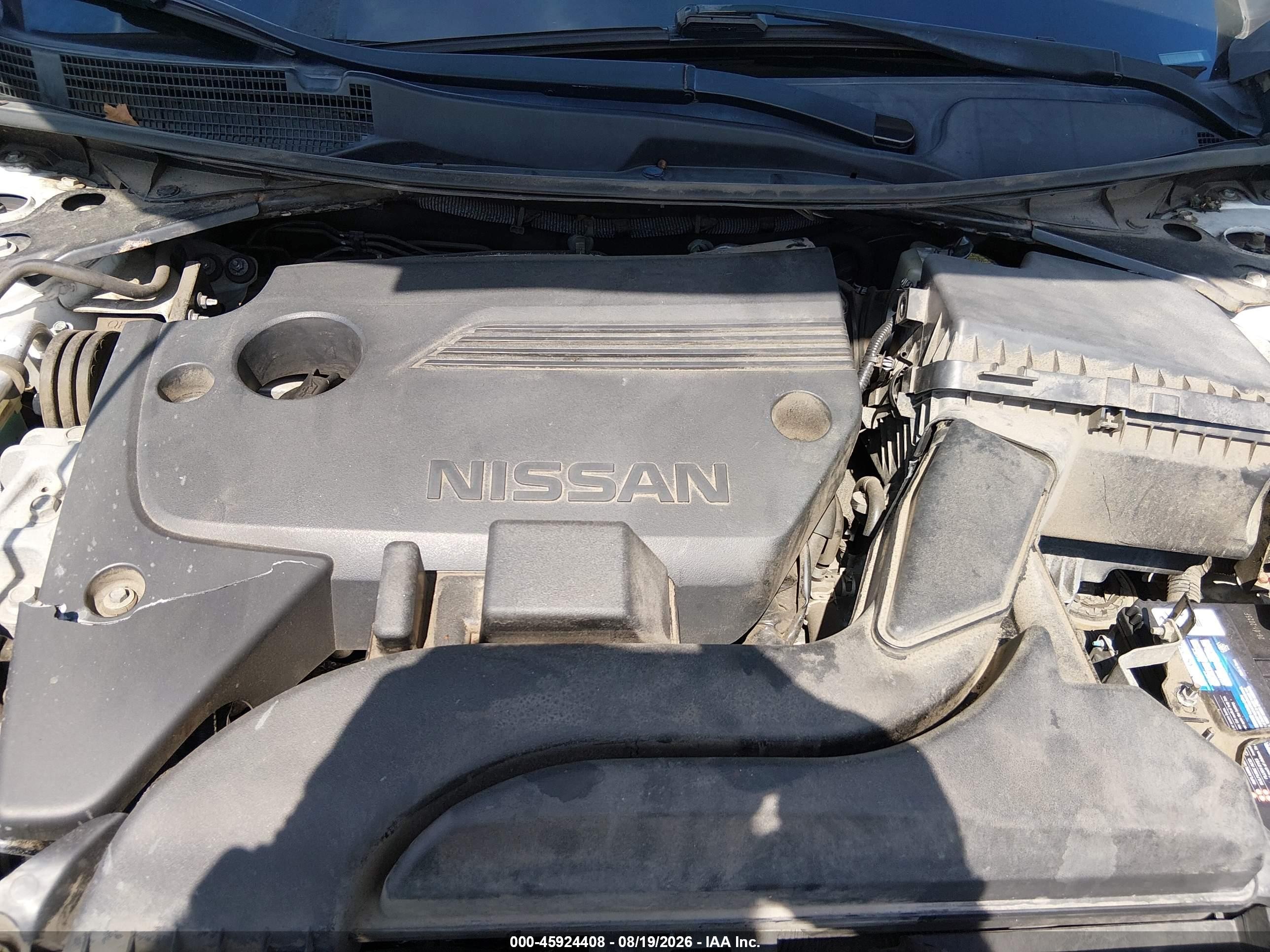 2017 Nissan Altima 2.5 S White vin: 1N4AL3AP8HN327582