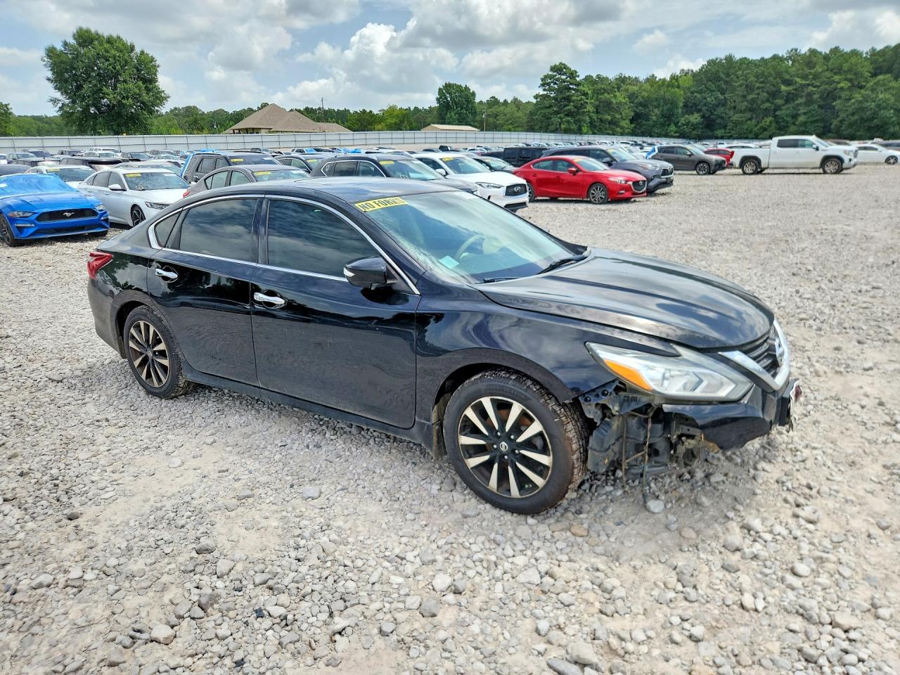 2018 Nissan Altima 2.5 Sv Black vin: 1N4AL3AP8JC200459
