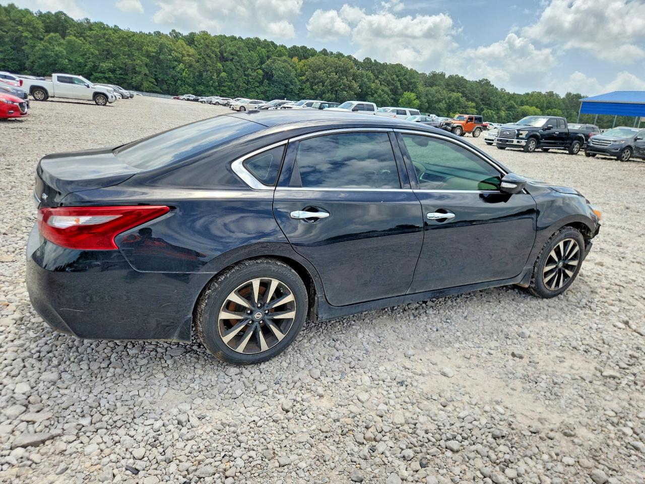 2018 Nissan Altima 2.5 Sv Black vin: 1N4AL3AP8JC200459
