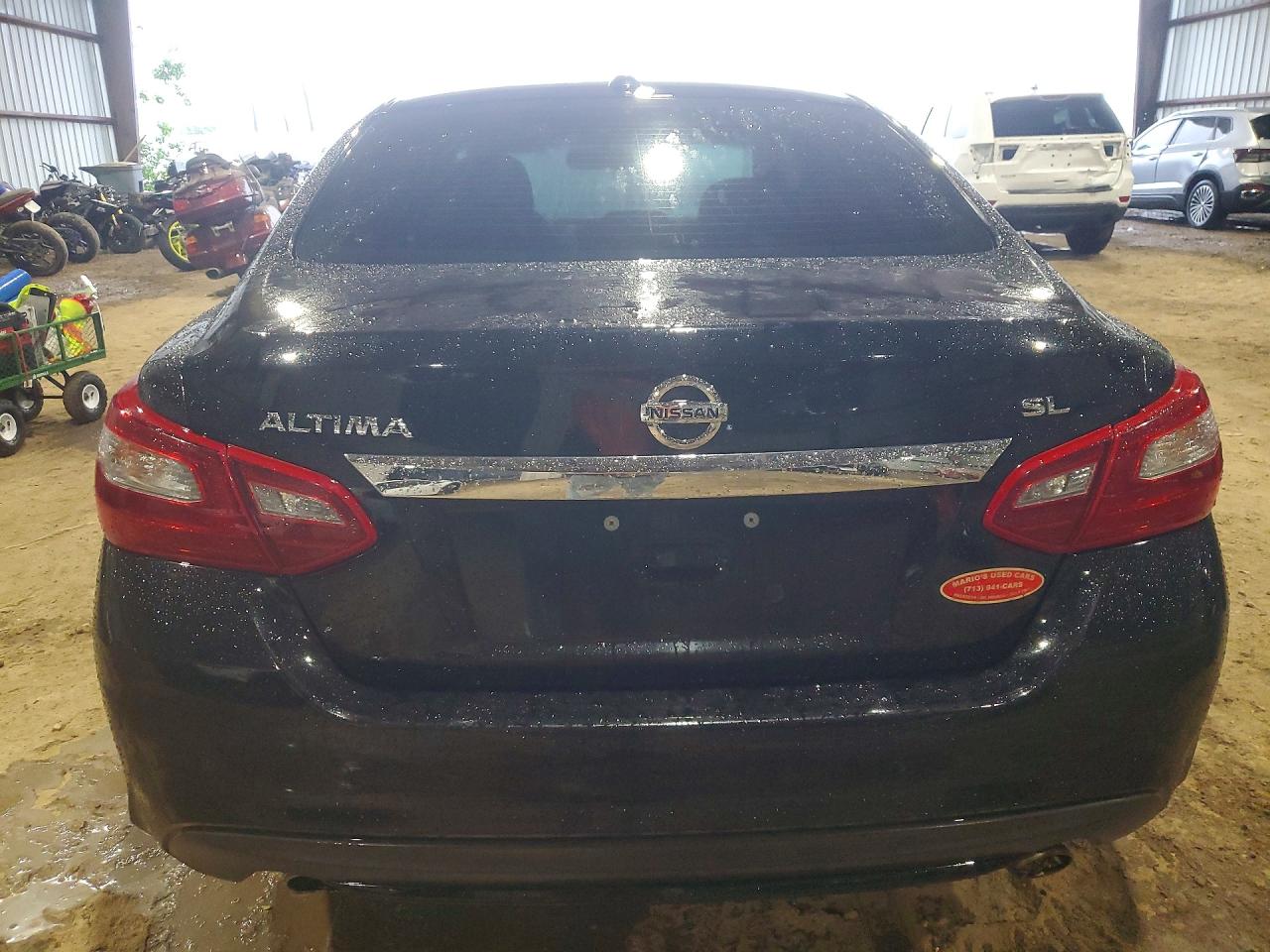 2018 Nissan Altima 2.5 Sl Black vin: 1N4AL3AP8JC238869