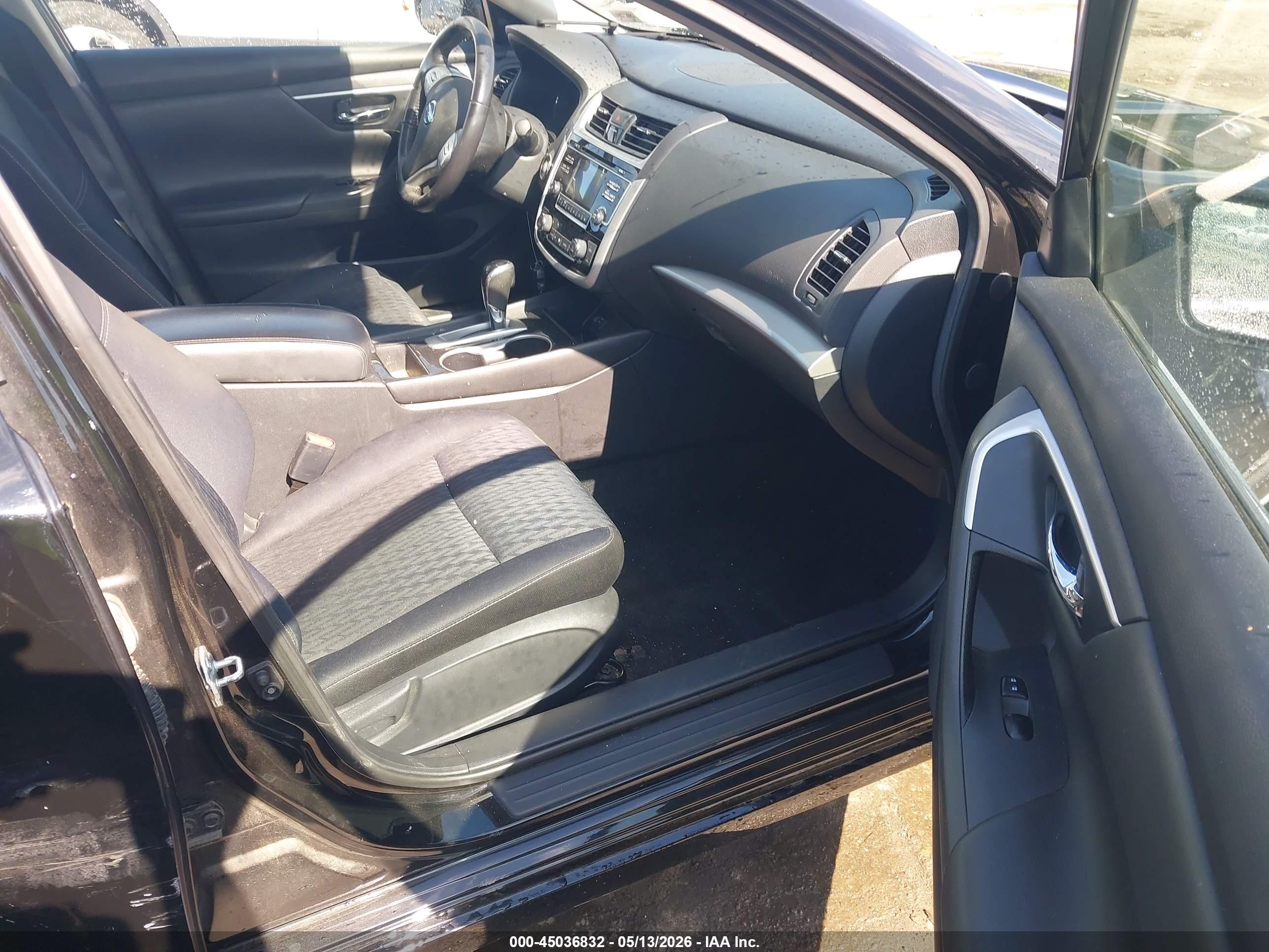 2018 Nissan Altima 2.5 Sv Black vin: 1N4AL3AP8JC248222