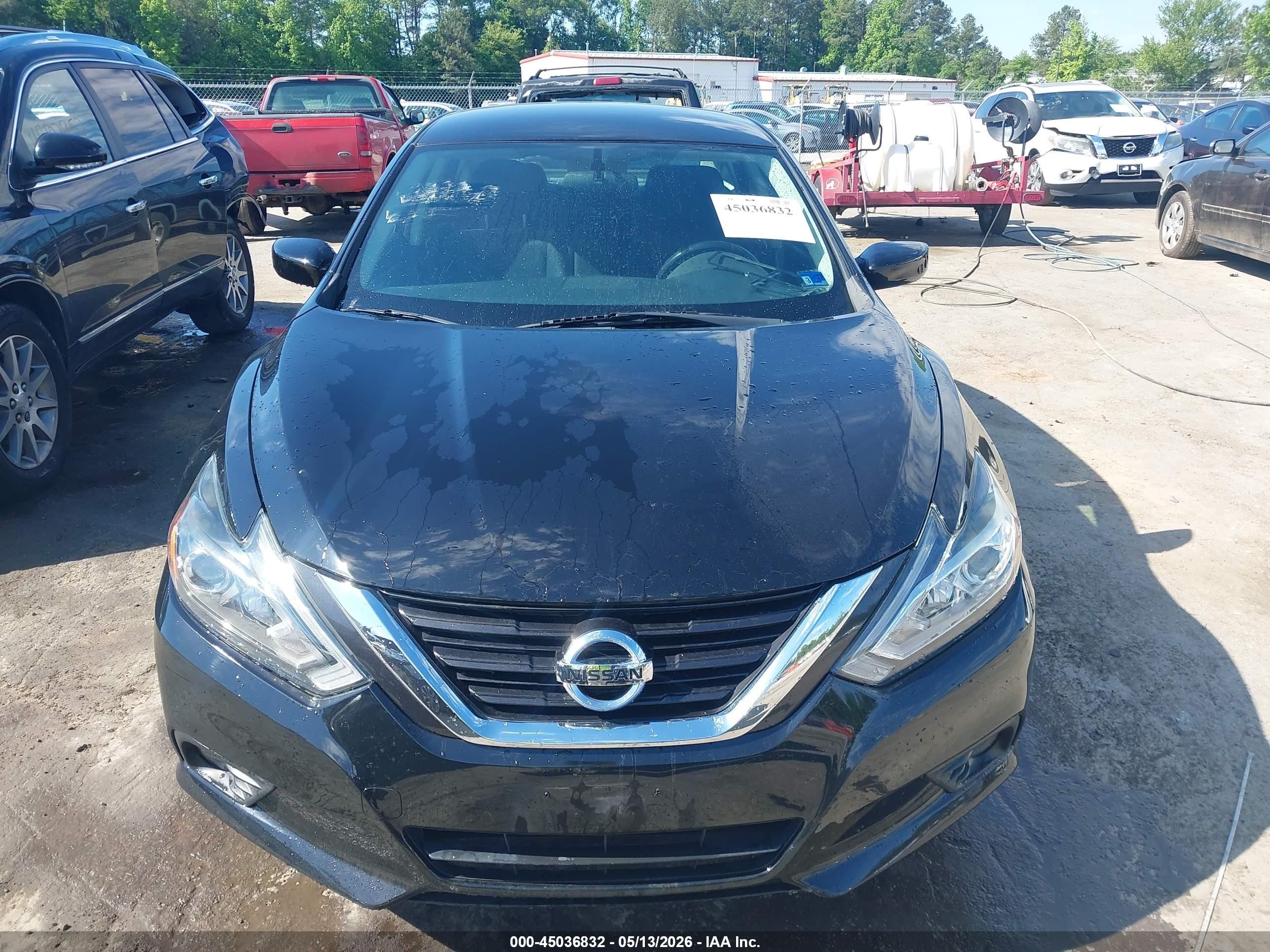 2018 Nissan Altima 2.5 Sv Black vin: 1N4AL3AP8JC248222