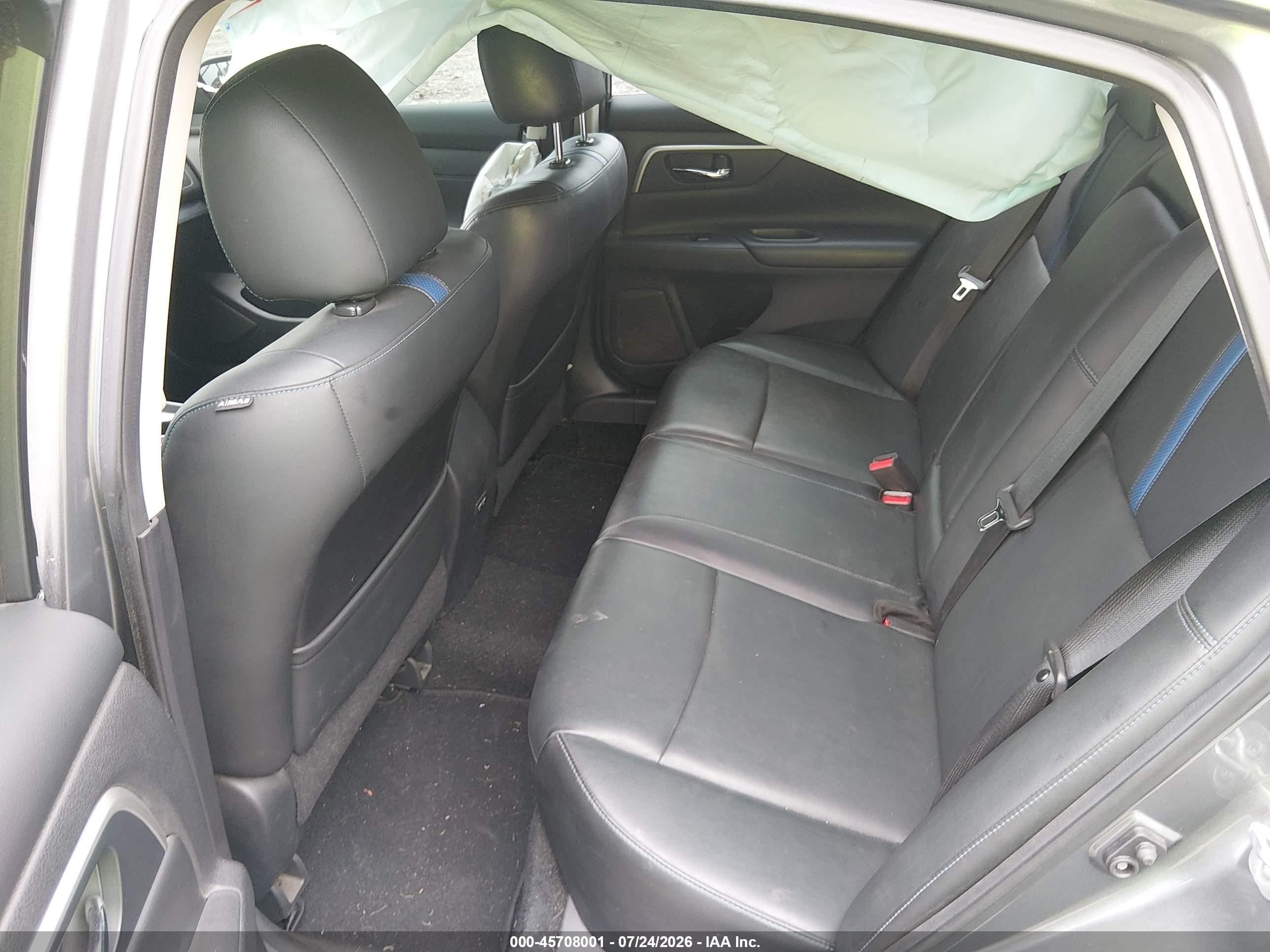 2018 Nissan Altima 2.5 Sr Gray vin: 1N4AL3AP8JC272052