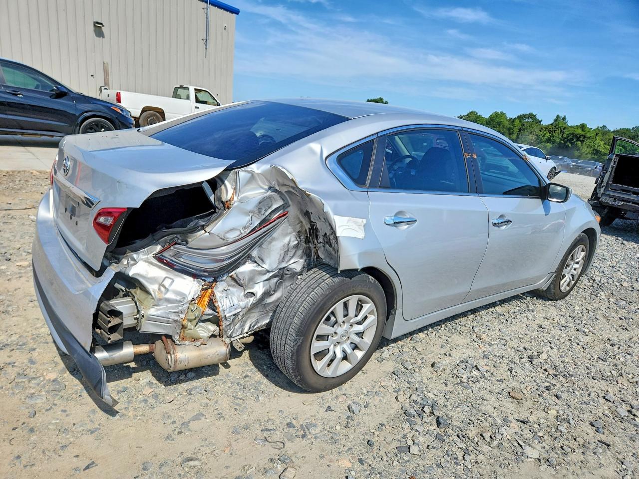2018 Nissan Altima 2.5 S Silver vin: 1N4AL3AP8JC470484