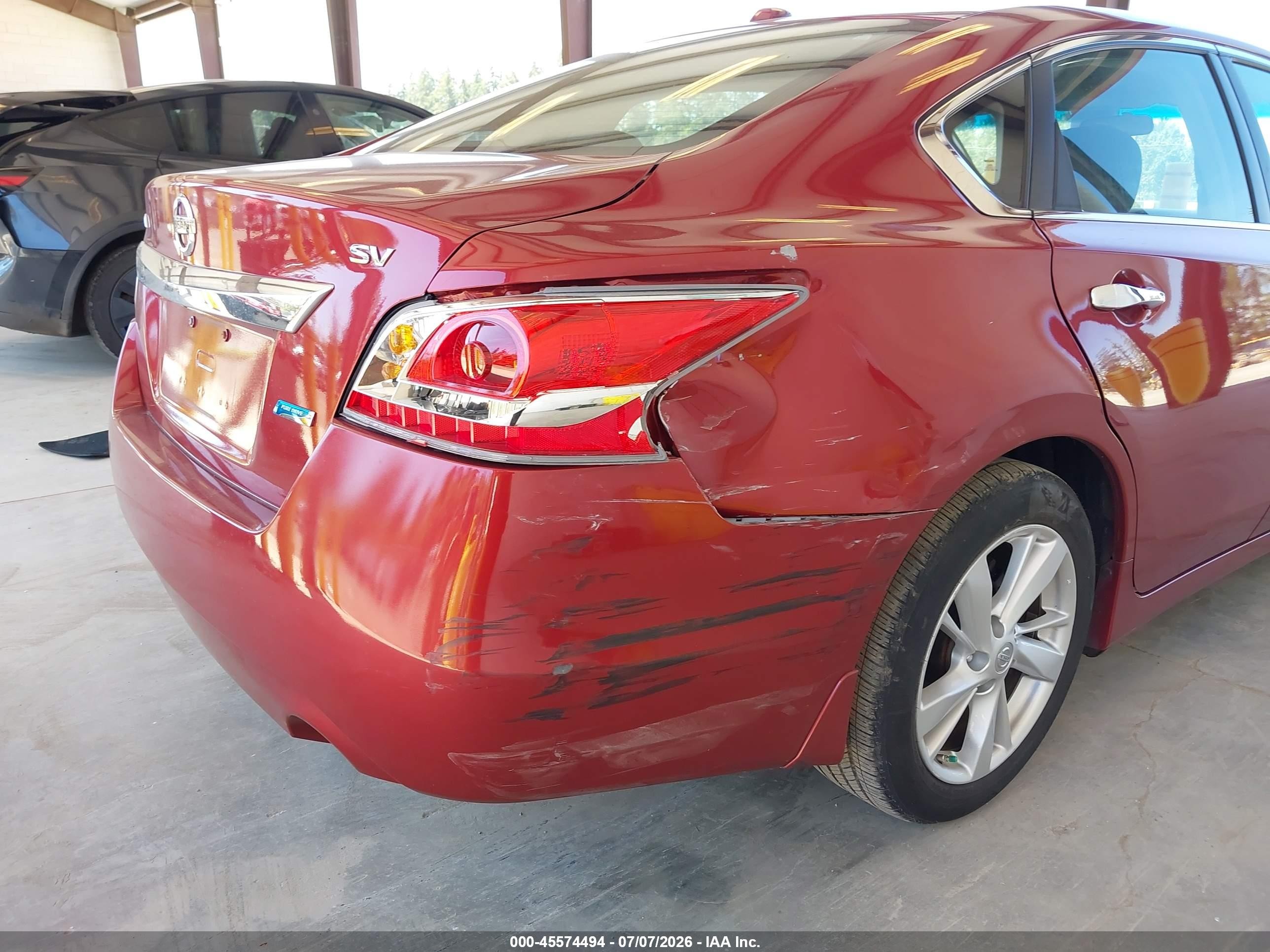 2013 Nissan Altima 2.5 Sv Красный vin: 1N4AL3AP9DC102089