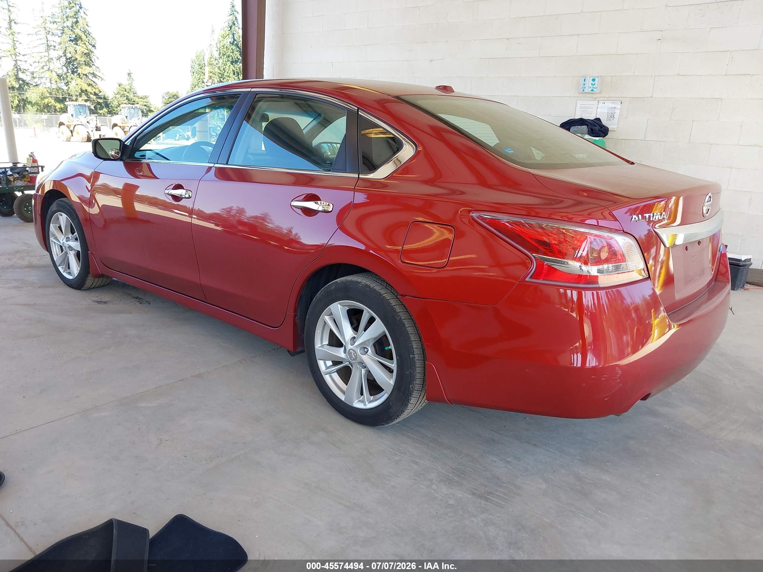 2013 Nissan Altima 2.5 Sv Красный vin: 1N4AL3AP9DC102089
