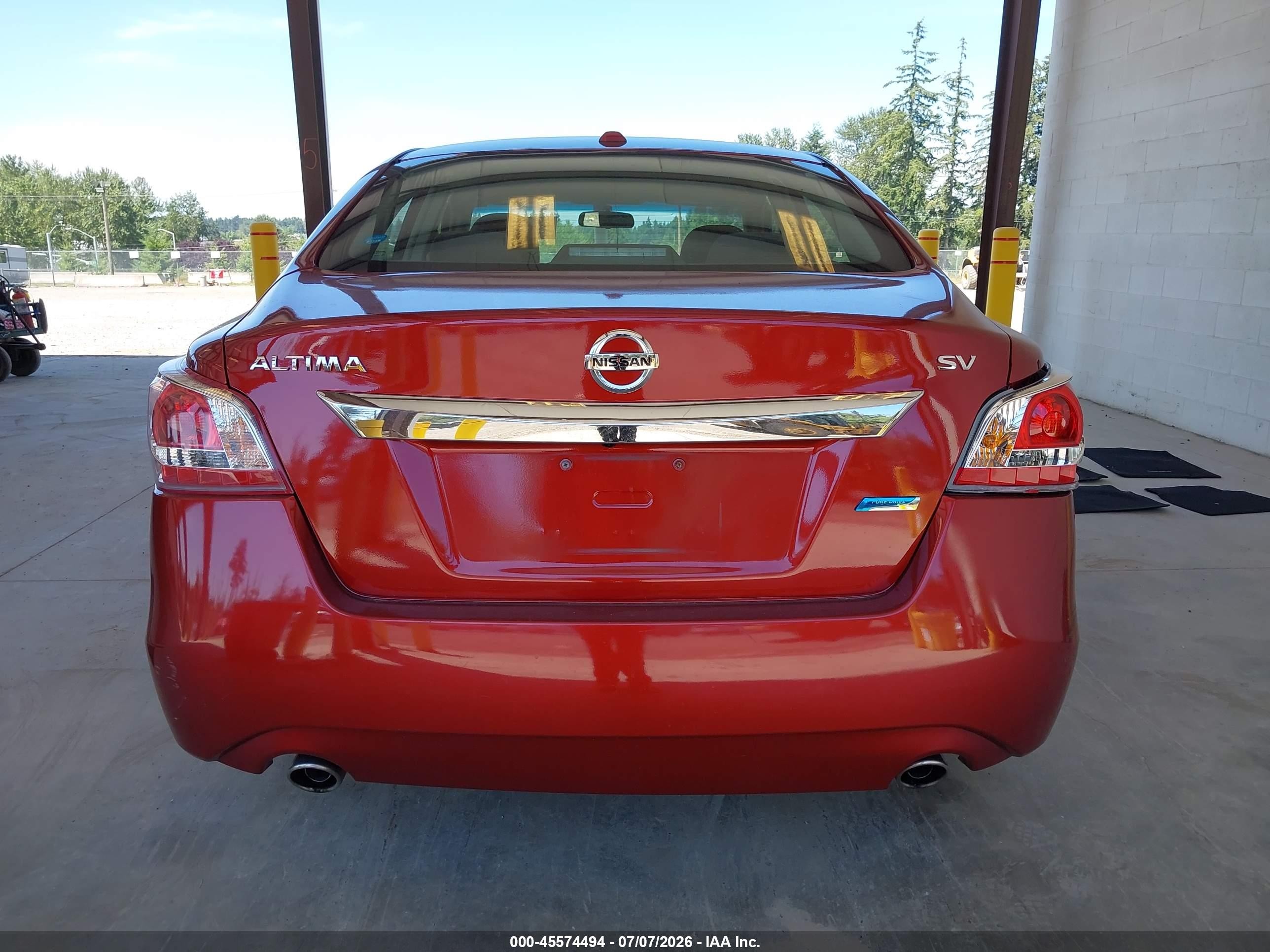 2013 Nissan Altima 2.5 Sv Красный vin: 1N4AL3AP9DC102089