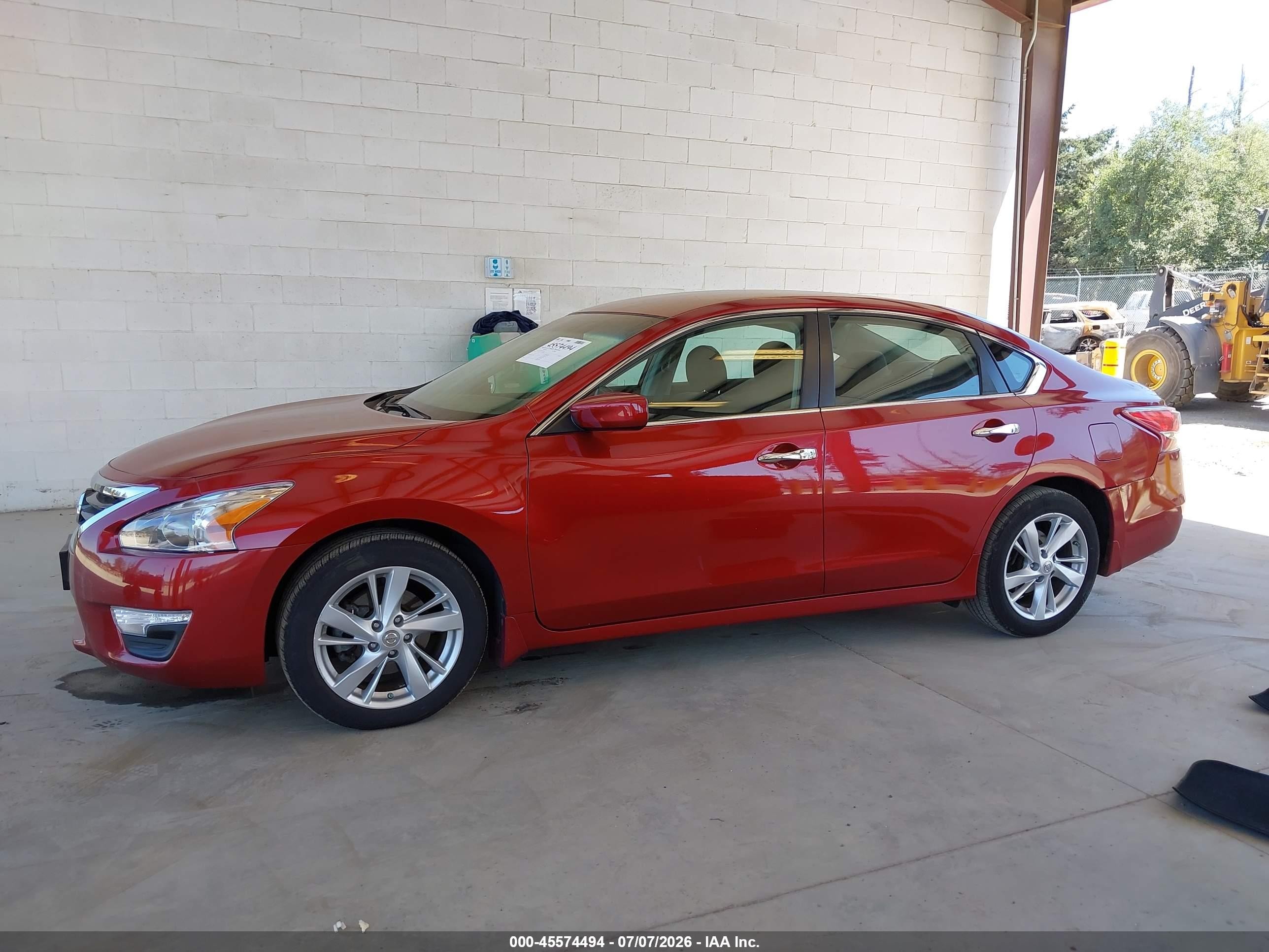 2013 Nissan Altima 2.5 Sv Красный vin: 1N4AL3AP9DC102089