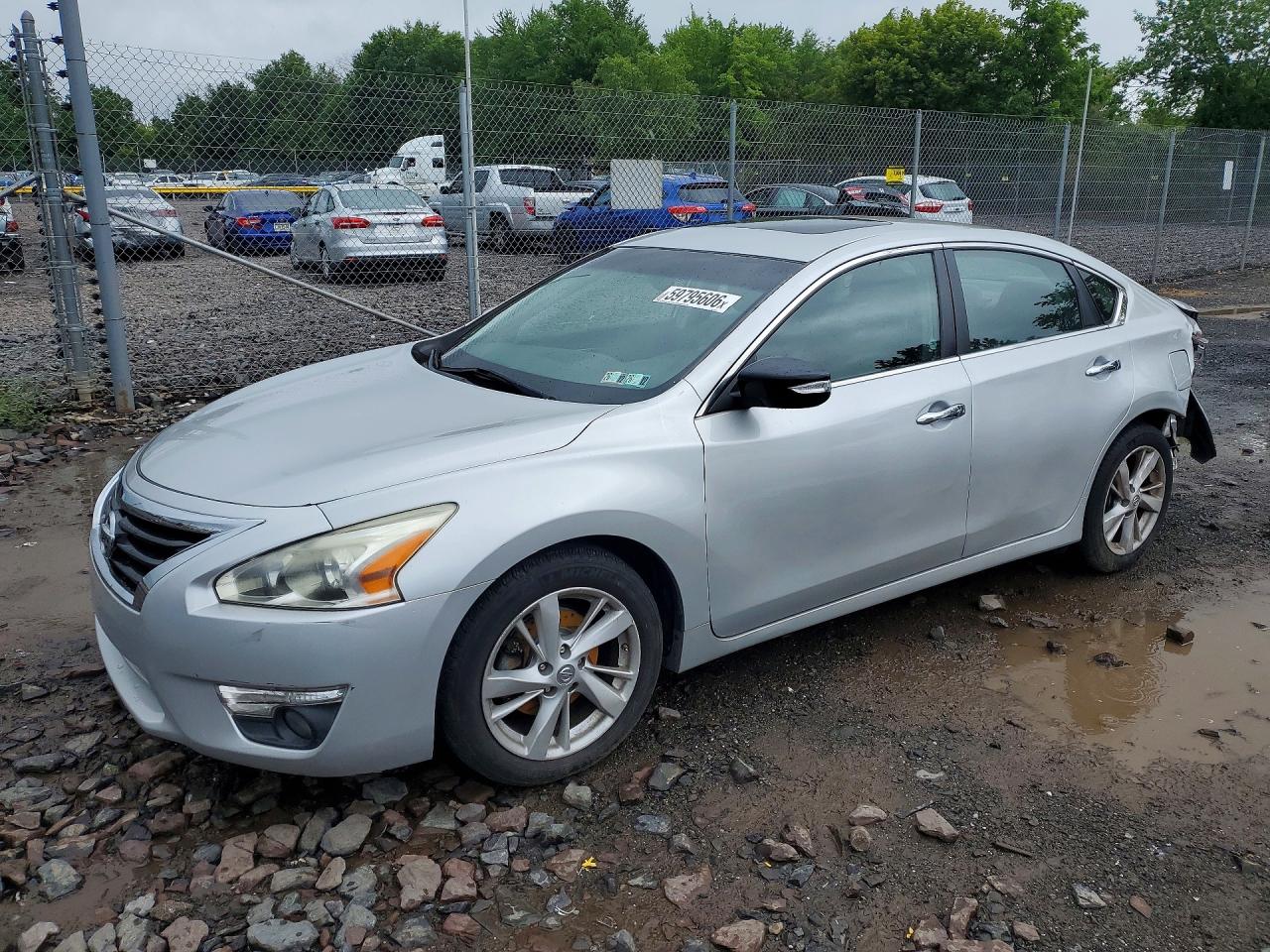 2013 Nissan Altima 2.5 Silver vin: 1N4AL3AP9DC106739