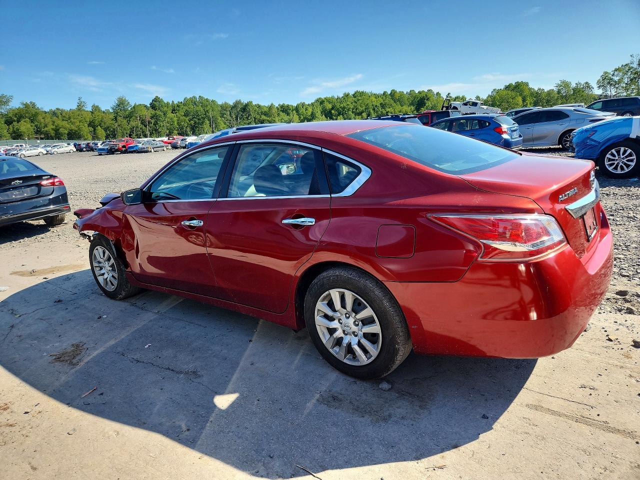 2013 Nissan Altima 2.5 Красный vin: 1N4AL3AP9DC114503