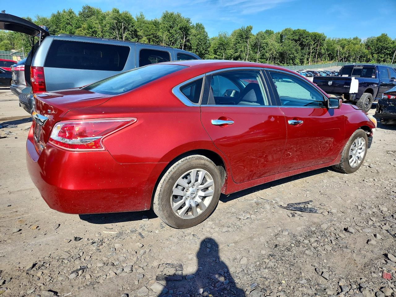 2013 Nissan Altima 2.5 Красный vin: 1N4AL3AP9DC114503