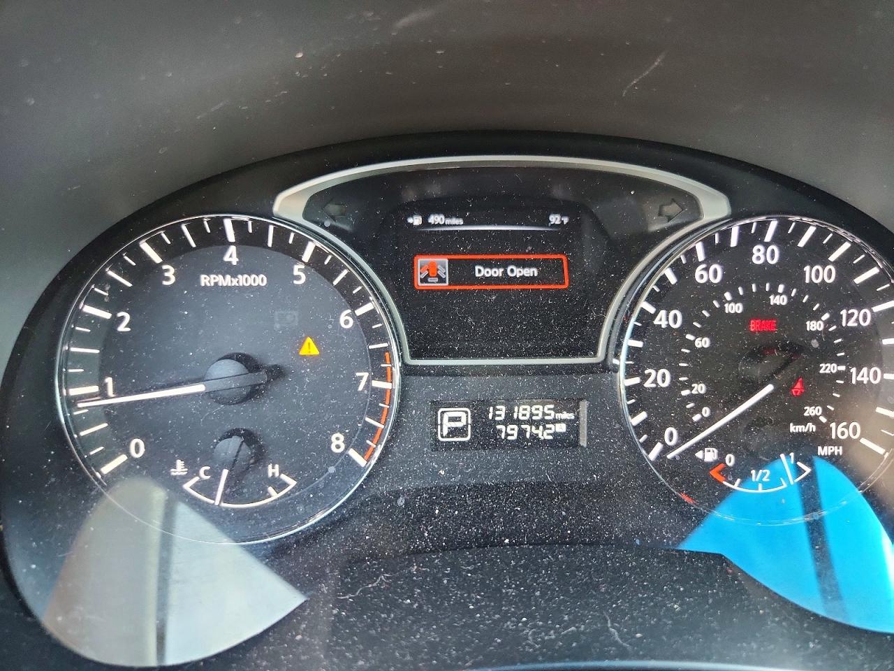 2013 Nissan Altima 2.5 Красный vin: 1N4AL3AP9DC114503