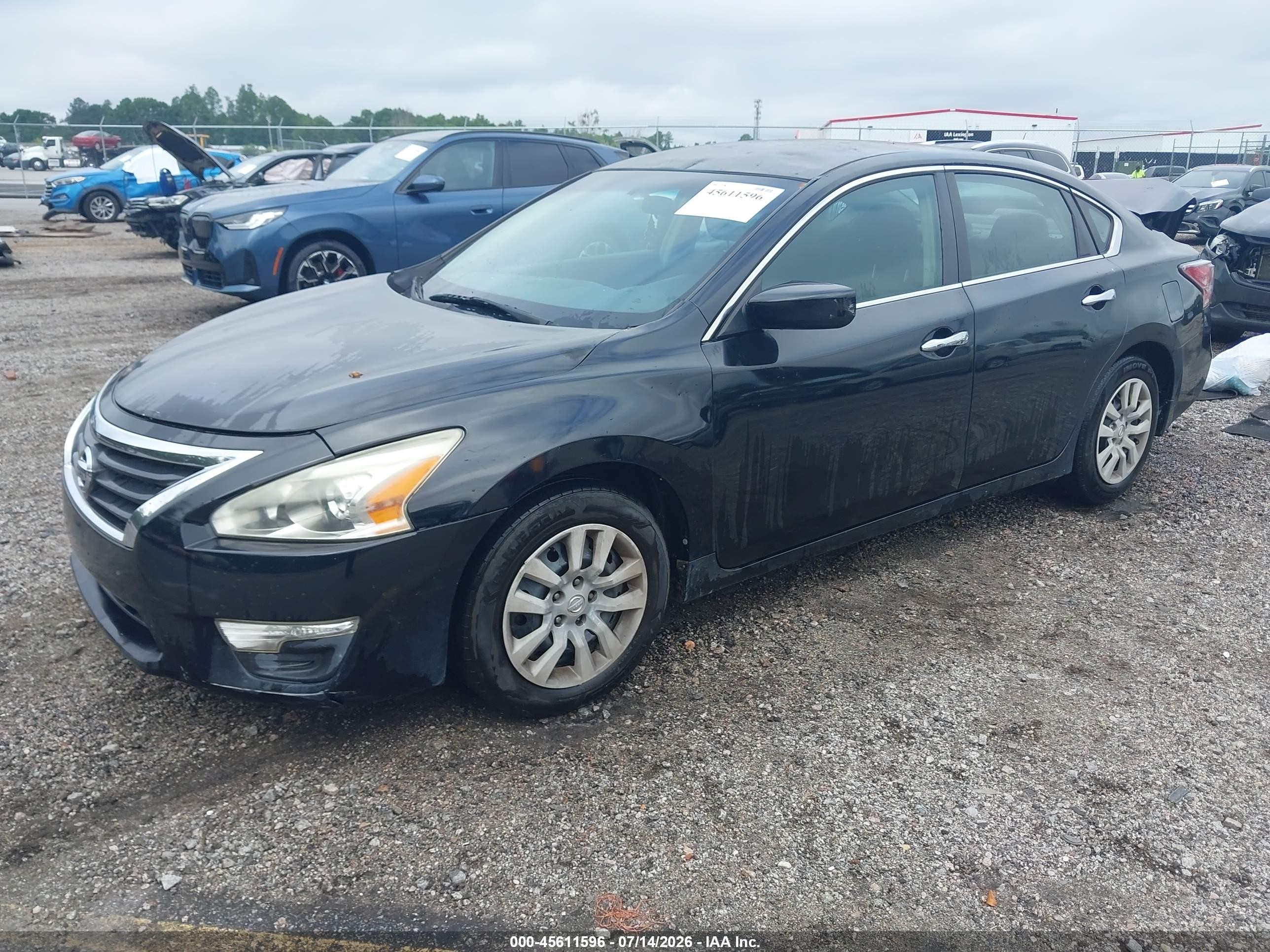 2013 Nissan Altima 2.5 S Black vin: 1N4AL3AP9DC129521