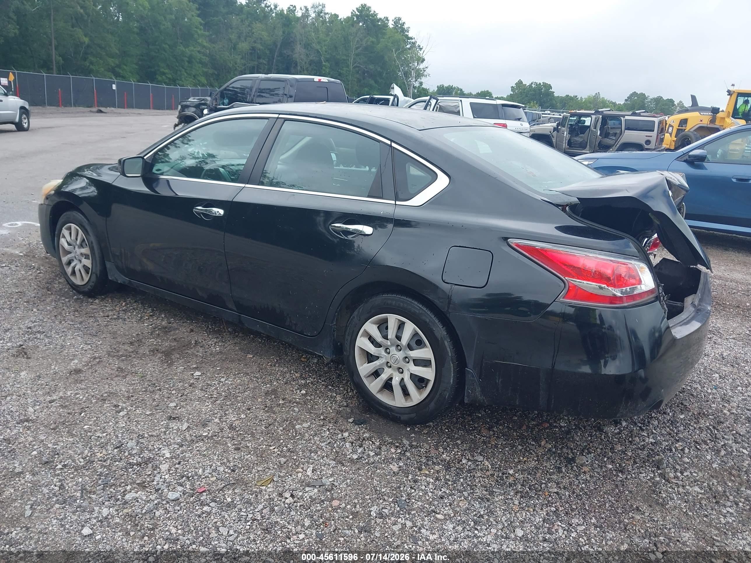 2013 Nissan Altima 2.5 S Black vin: 1N4AL3AP9DC129521
