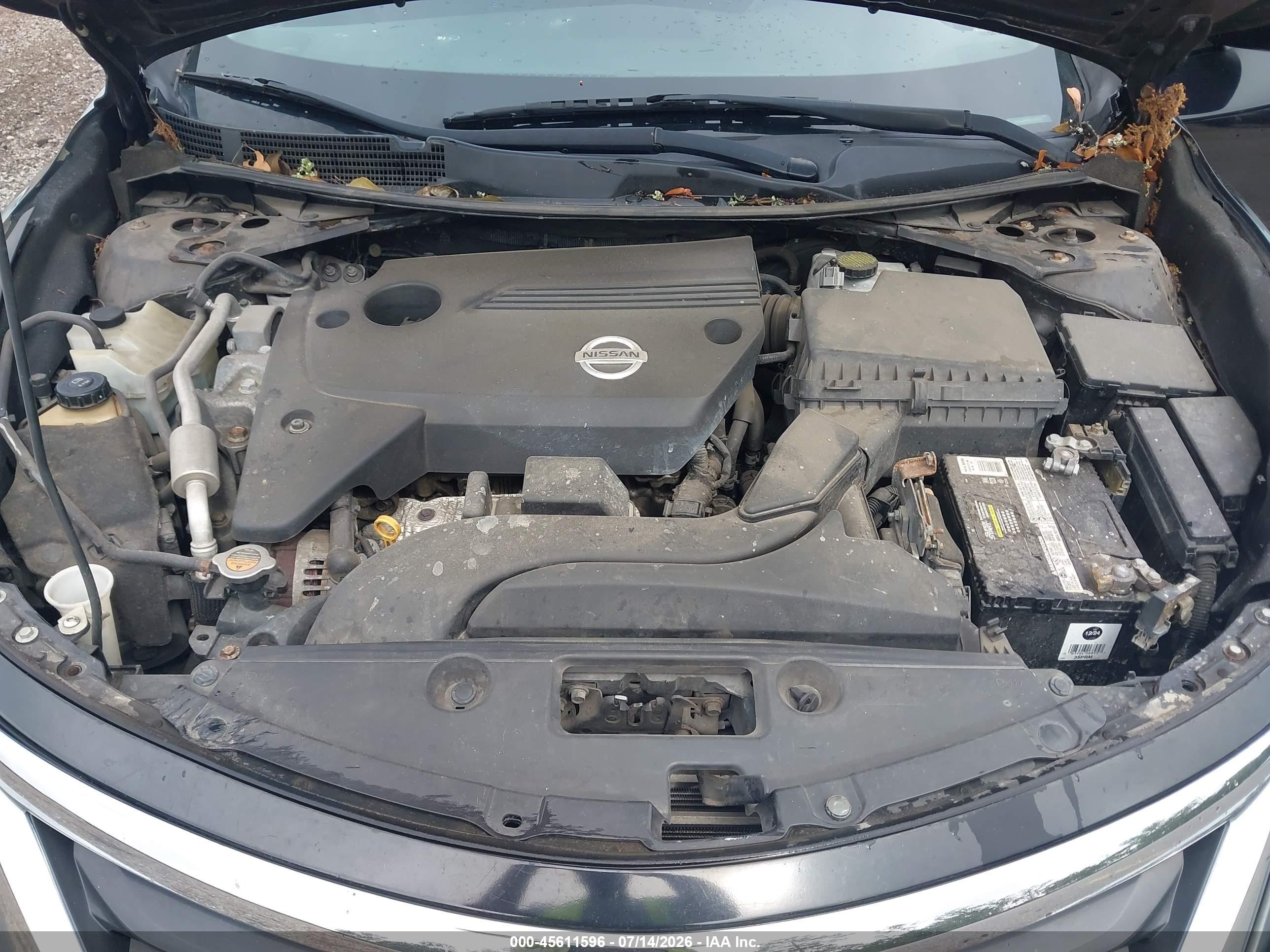2013 Nissan Altima 2.5 S Black vin: 1N4AL3AP9DC129521