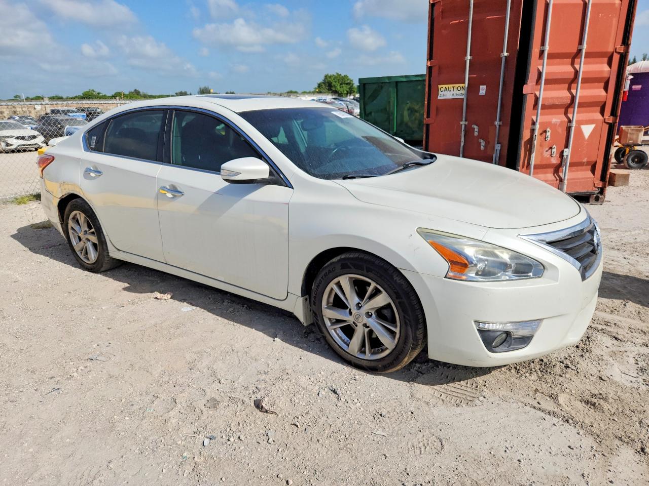 2013 Nissan Altima 2.5 White vin: 1N4AL3AP9DC142561