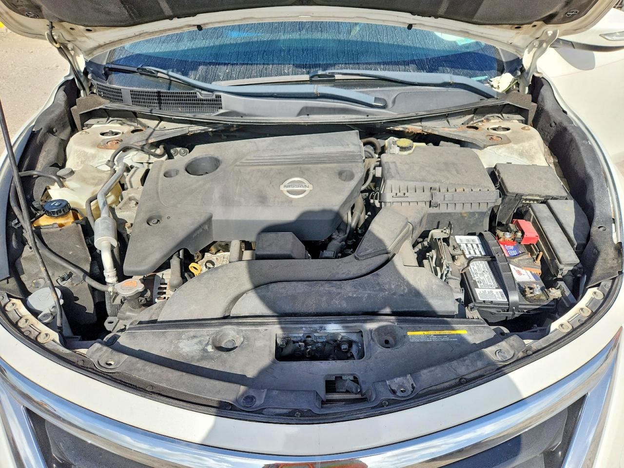 2013 Nissan Altima 2.5 White vin: 1N4AL3AP9DC142561