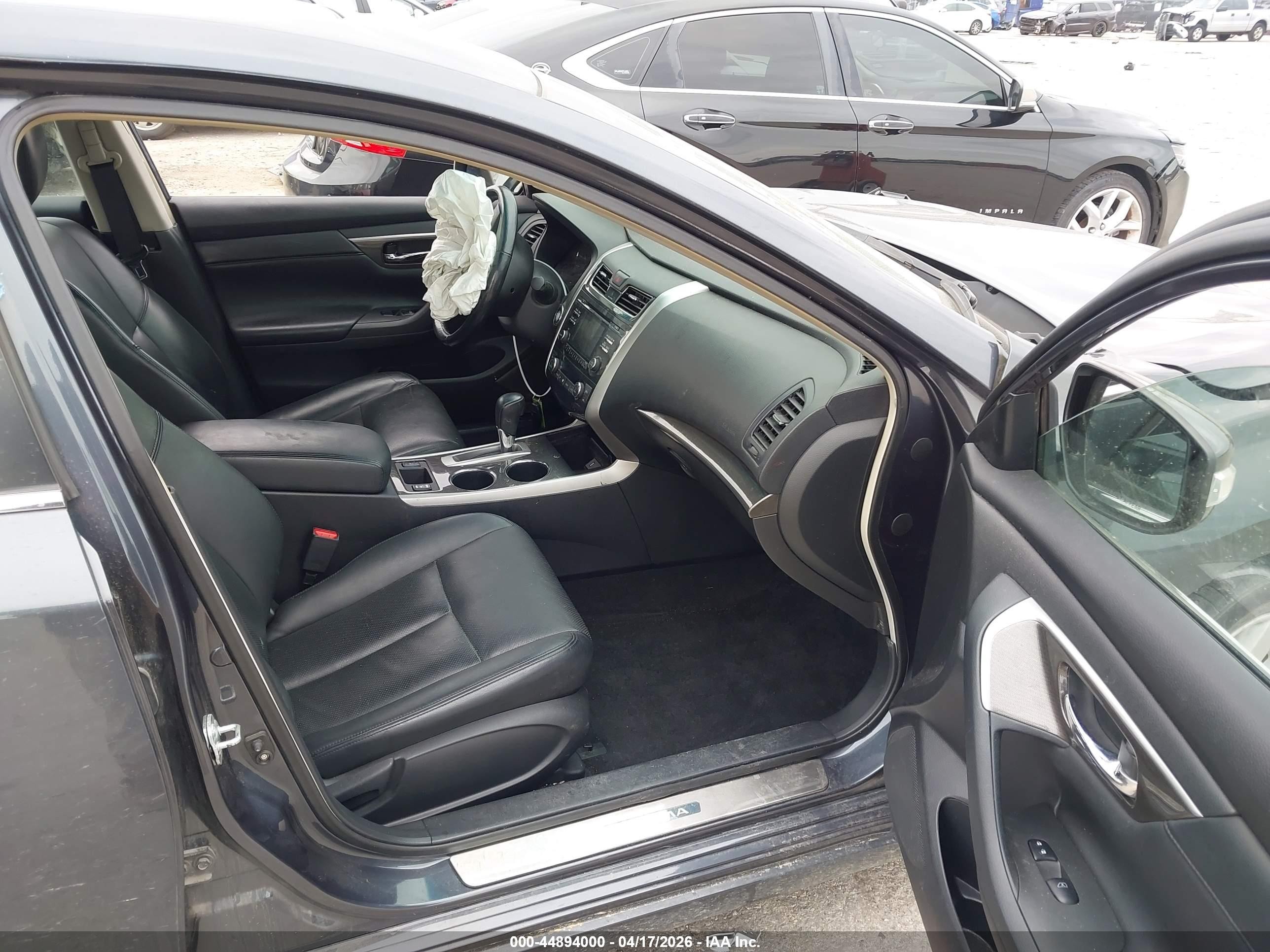 2013 Nissan Altima 2.5 Sl Black vin: 1N4AL3AP9DC153866