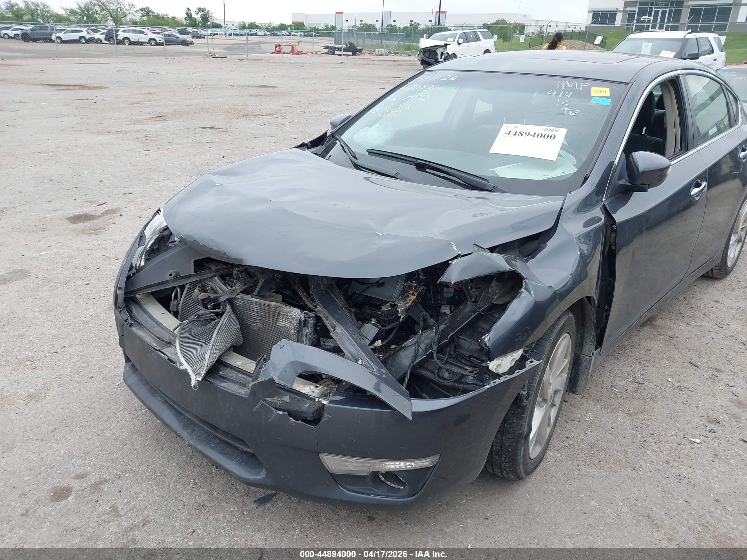 2013 Nissan Altima 2.5 Sl Black vin: 1N4AL3AP9DC153866