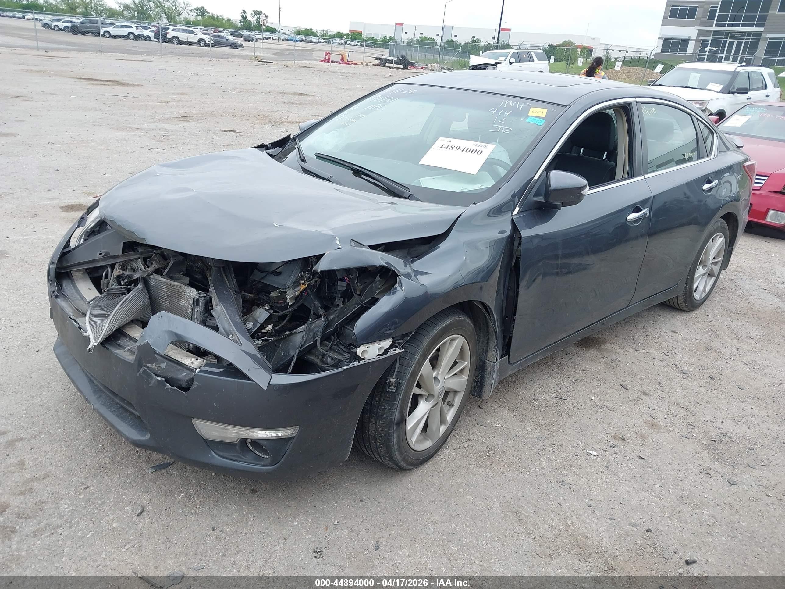 2013 Nissan Altima 2.5 Sl Black vin: 1N4AL3AP9DC153866