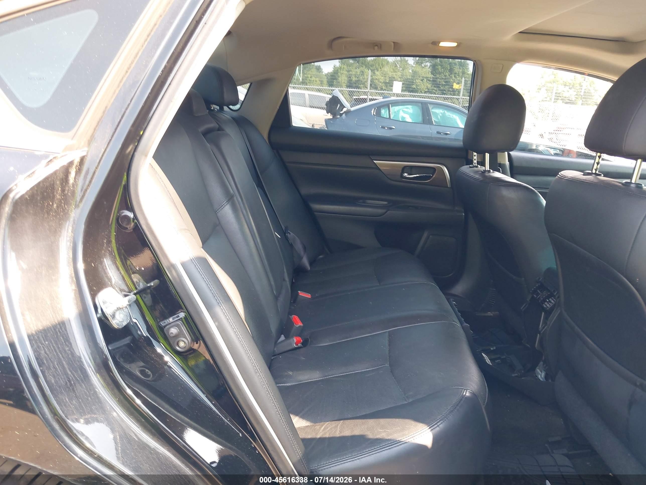 2013 Nissan Altima 2.5 Sl Black vin: 1N4AL3AP9DC160557