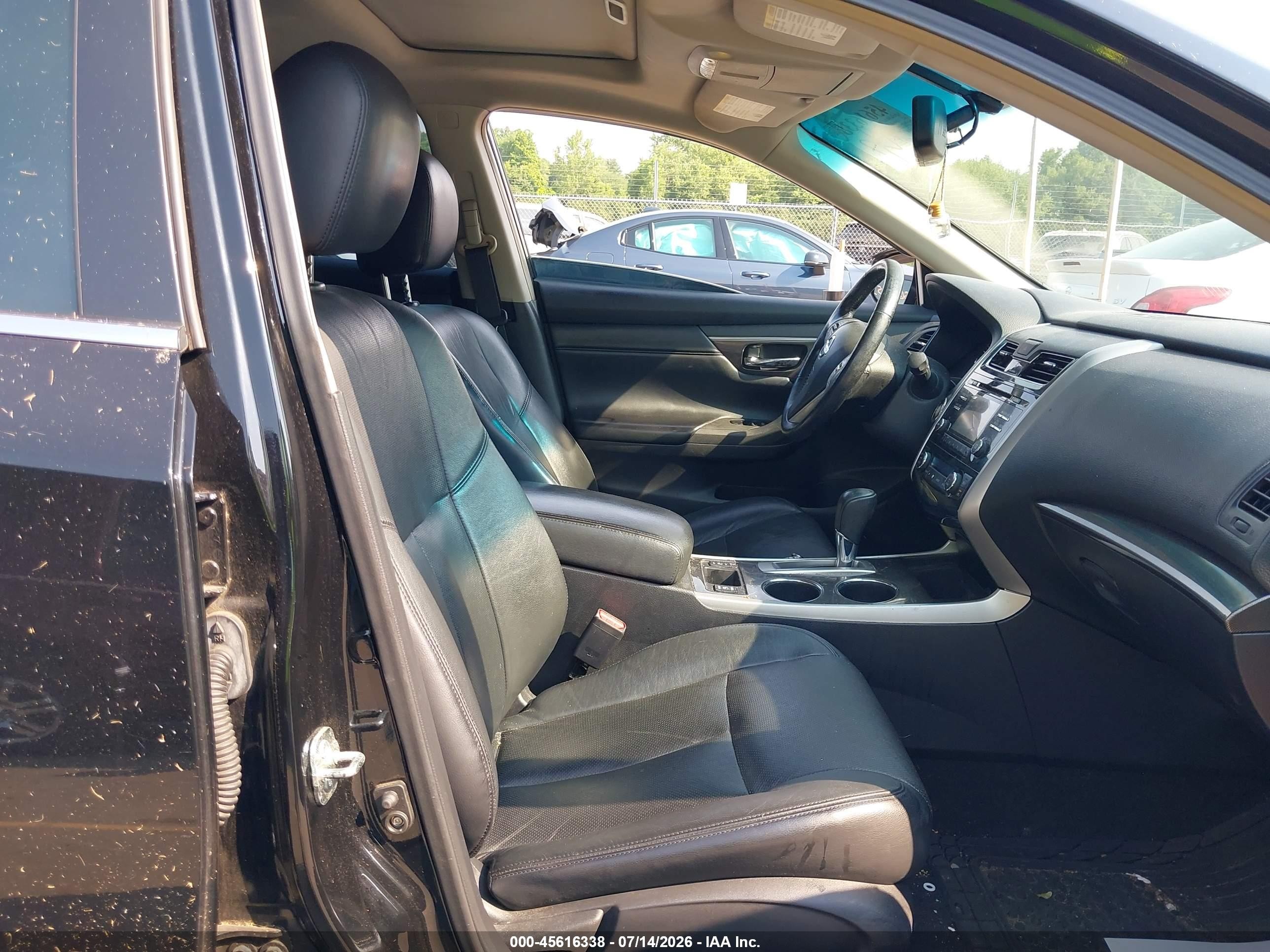 2013 Nissan Altima 2.5 Sl Black vin: 1N4AL3AP9DC160557