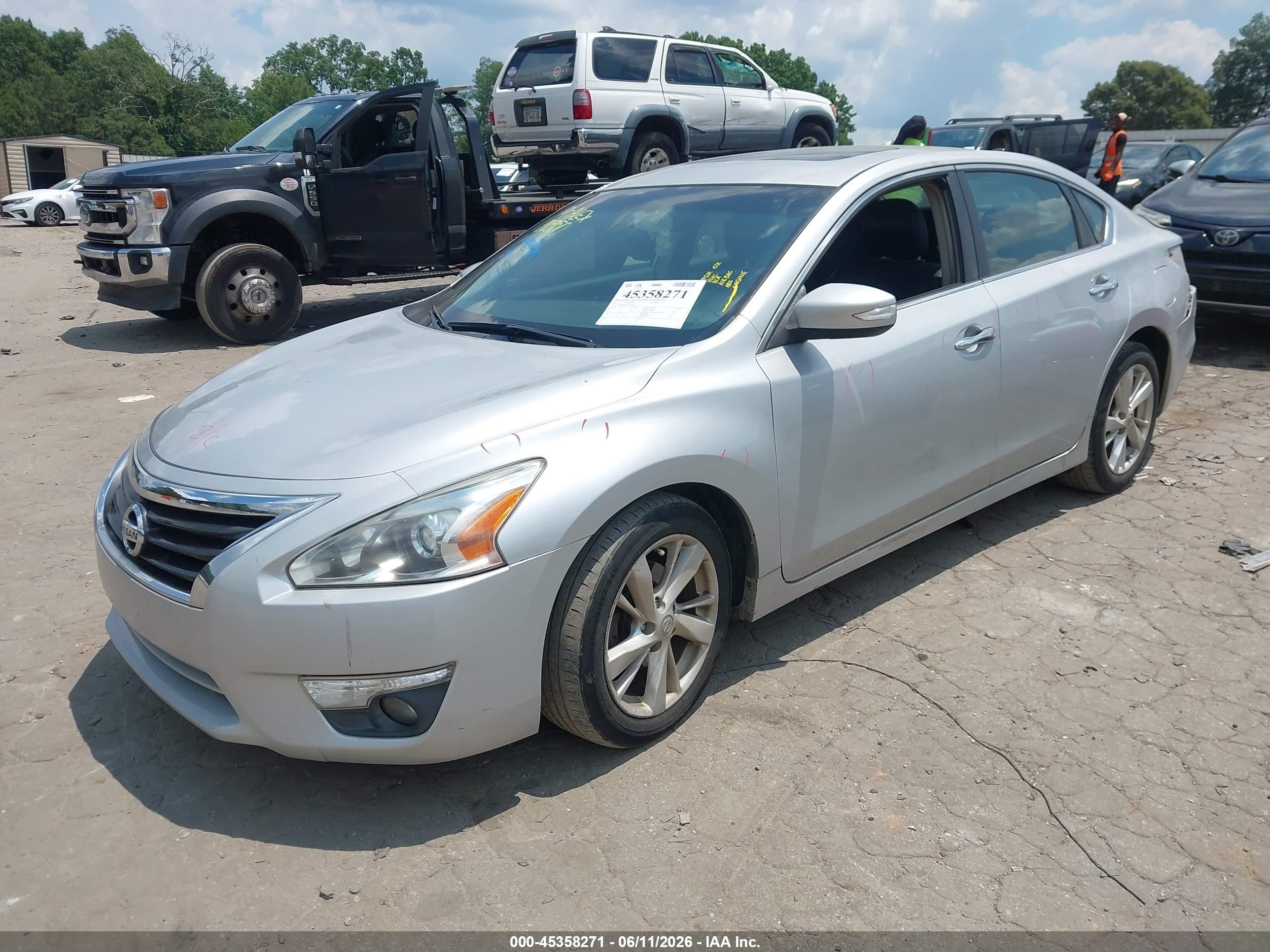 2013 Nissan Altima 2.5 Sl Серебряный vin: 1N4AL3AP9DC169789