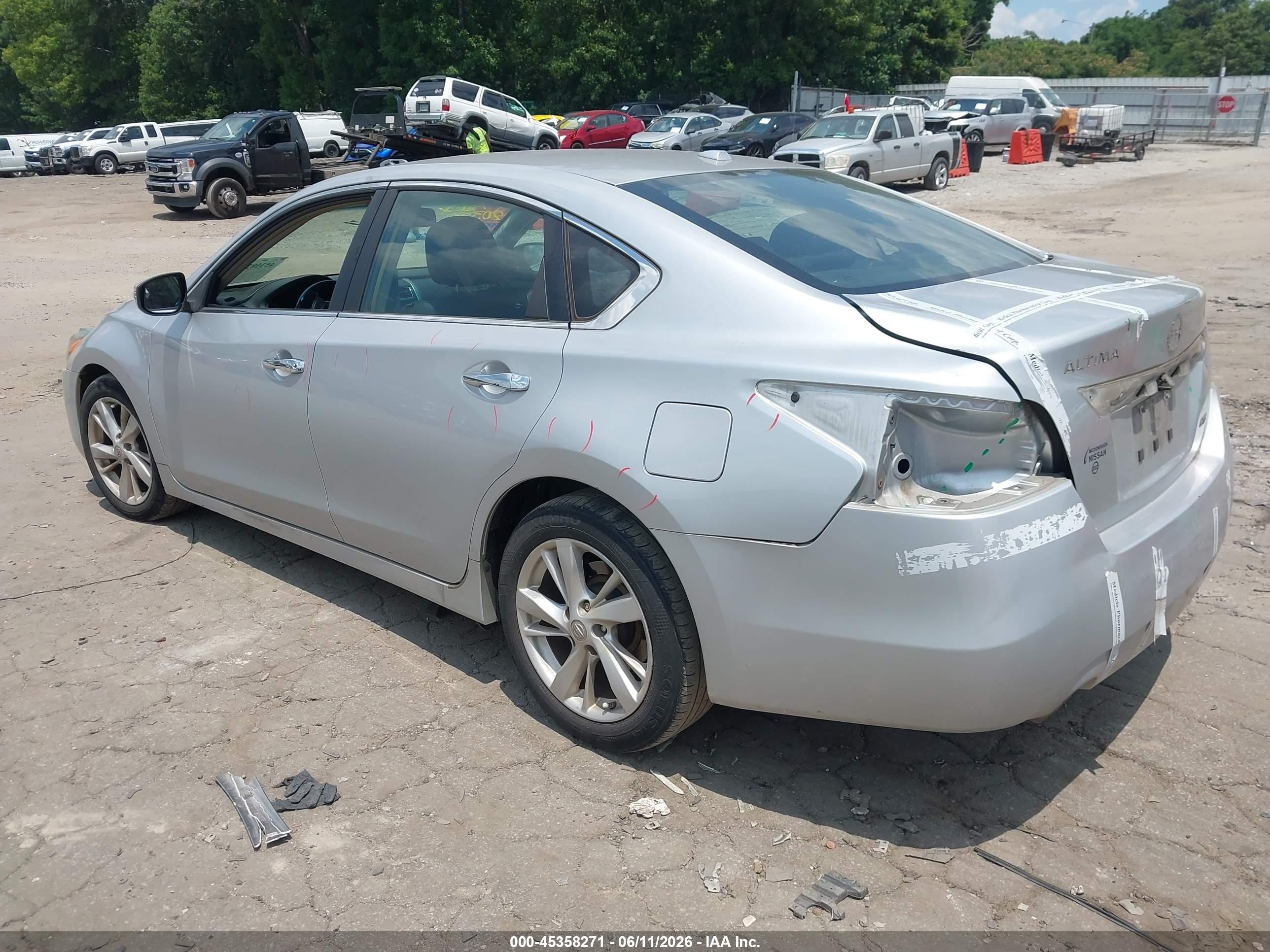 2013 Nissan Altima 2.5 Sl Серебряный vin: 1N4AL3AP9DC169789