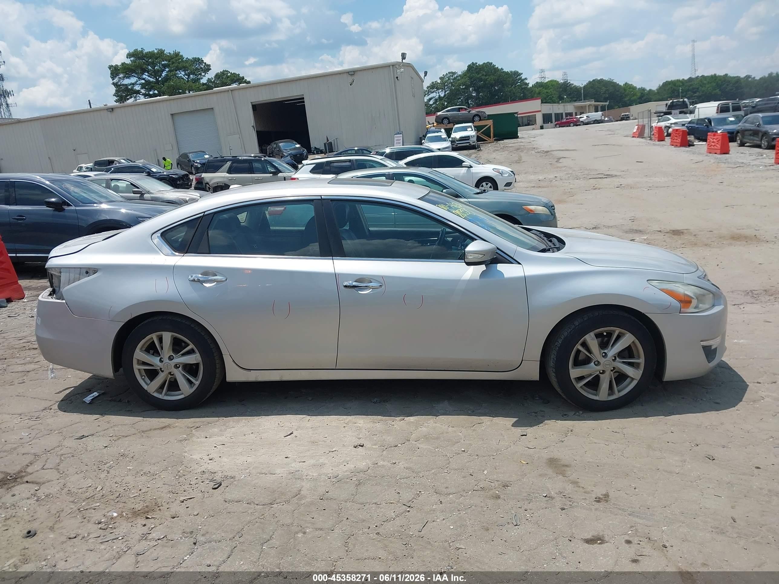 2013 Nissan Altima 2.5 Sl Серебряный vin: 1N4AL3AP9DC169789