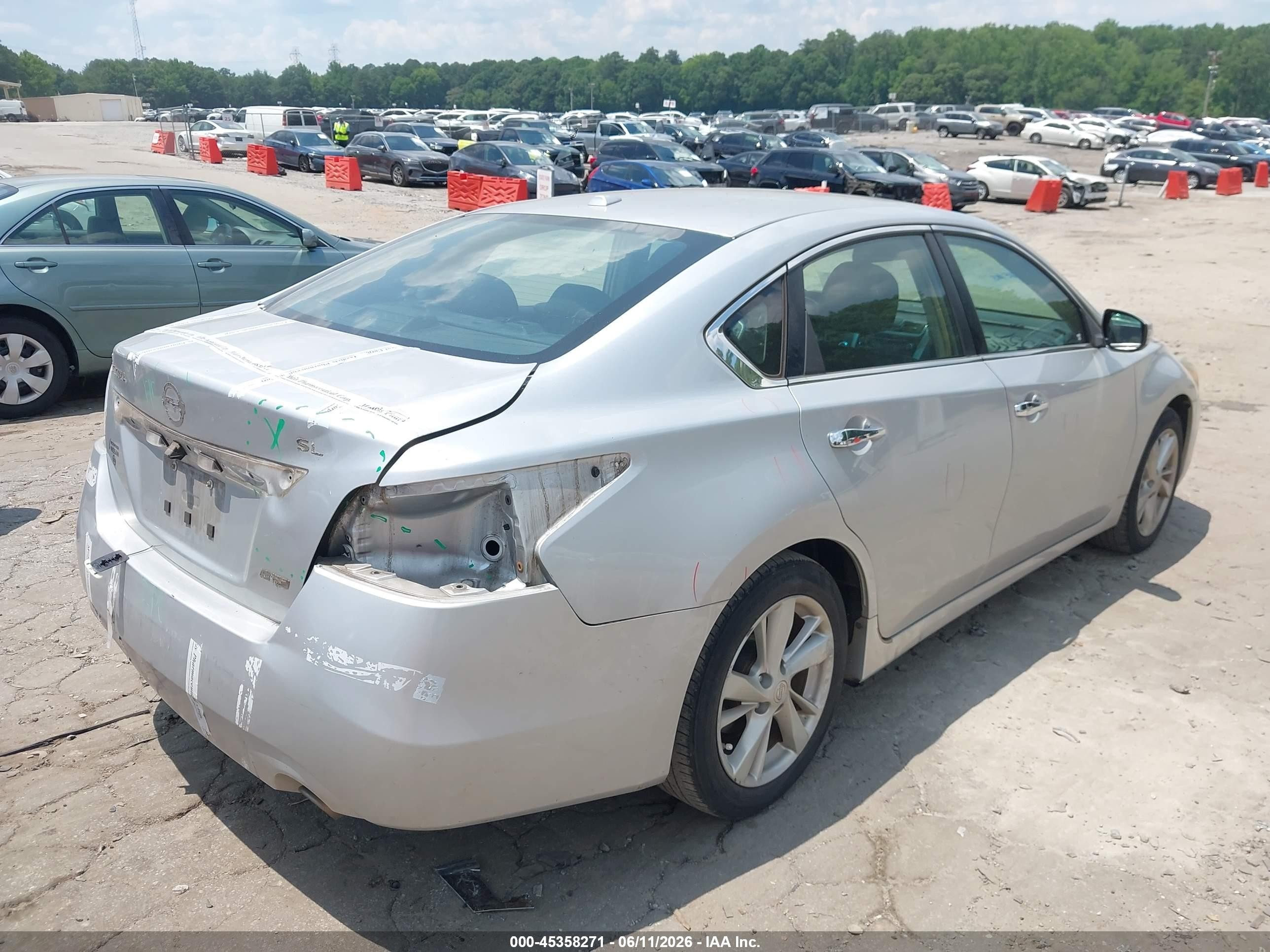 2013 Nissan Altima 2.5 Sl Серебряный vin: 1N4AL3AP9DC169789