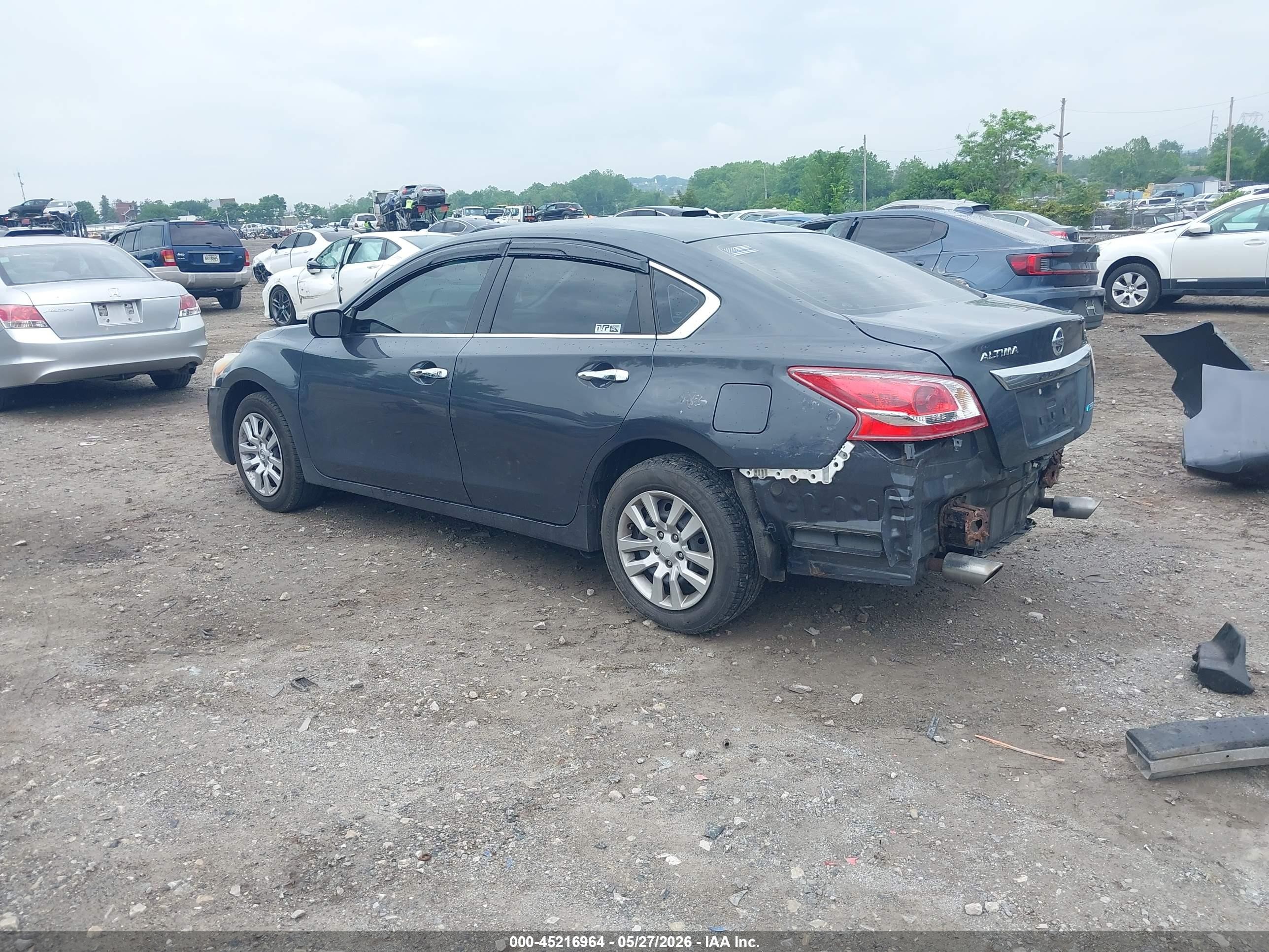 2013 Nissan Altima 2.5 S Gray vin: 1N4AL3AP9DC172935