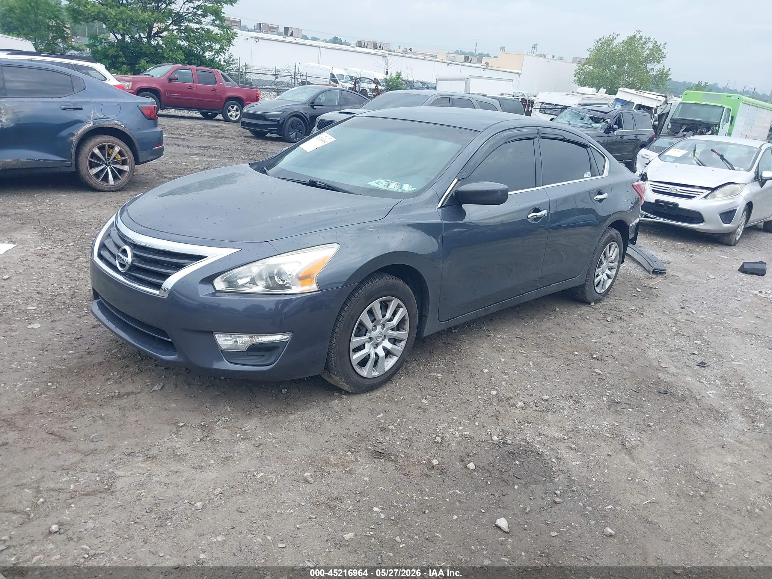 2013 Nissan Altima 2.5 S Gray vin: 1N4AL3AP9DC172935