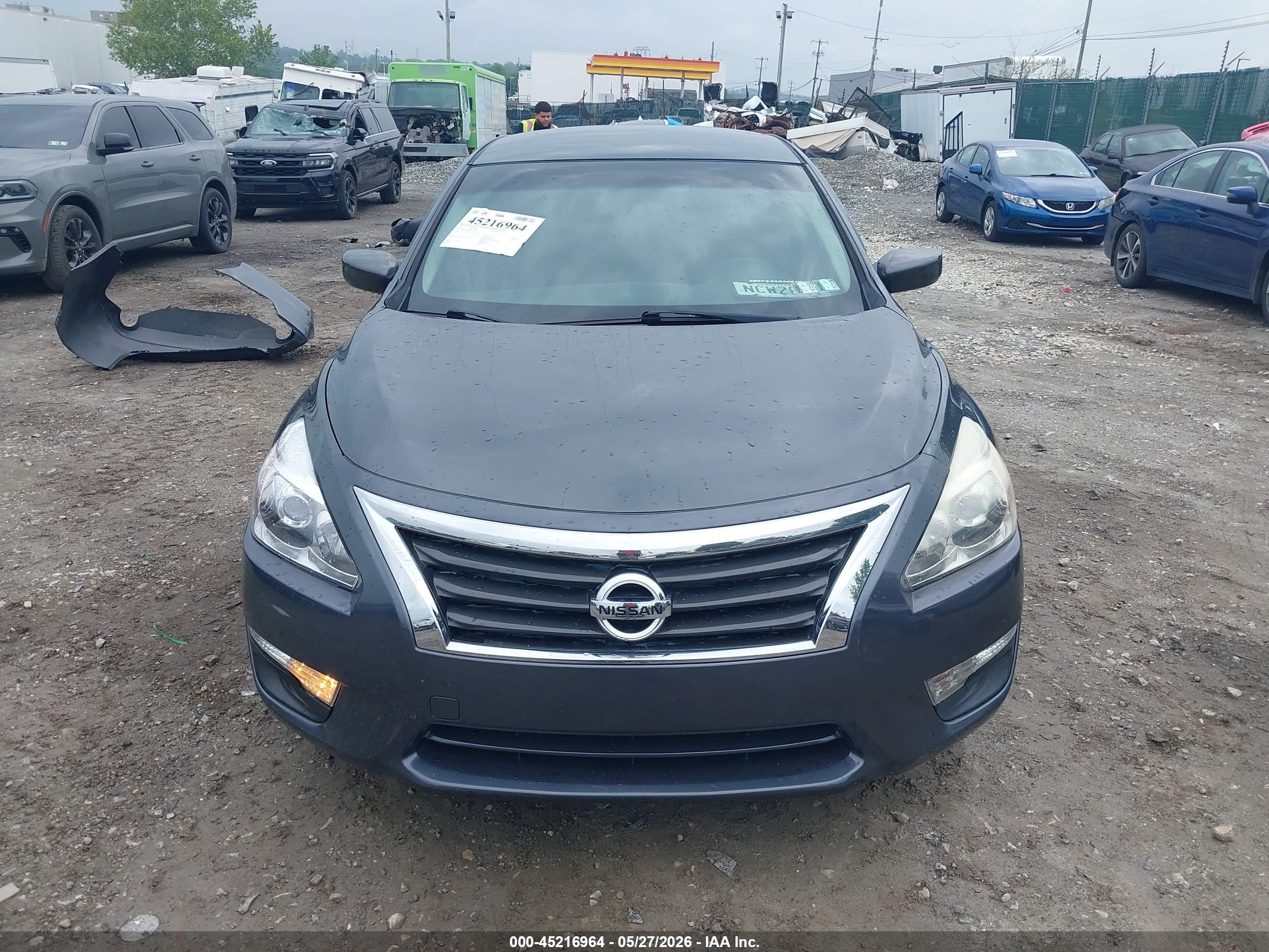 2013 Nissan Altima 2.5 S Gray vin: 1N4AL3AP9DC172935