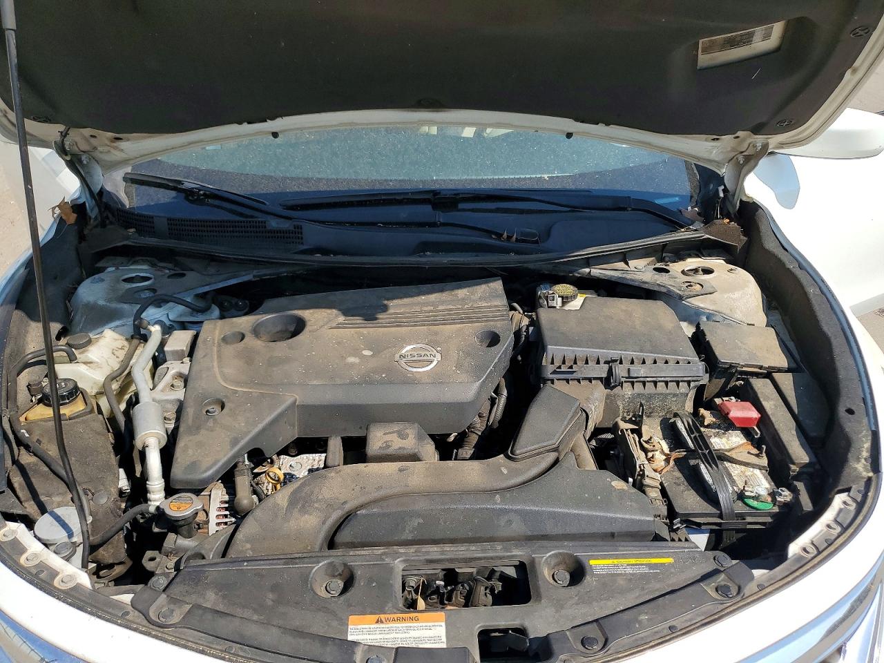 2013 Nissan Altima 2.5 White vin: 1N4AL3AP9DC173177