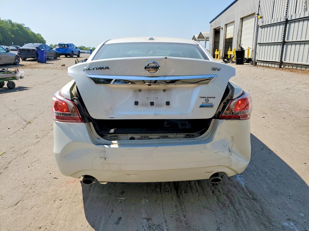 2013 Nissan Altima 2.5 White vin: 1N4AL3AP9DC173177