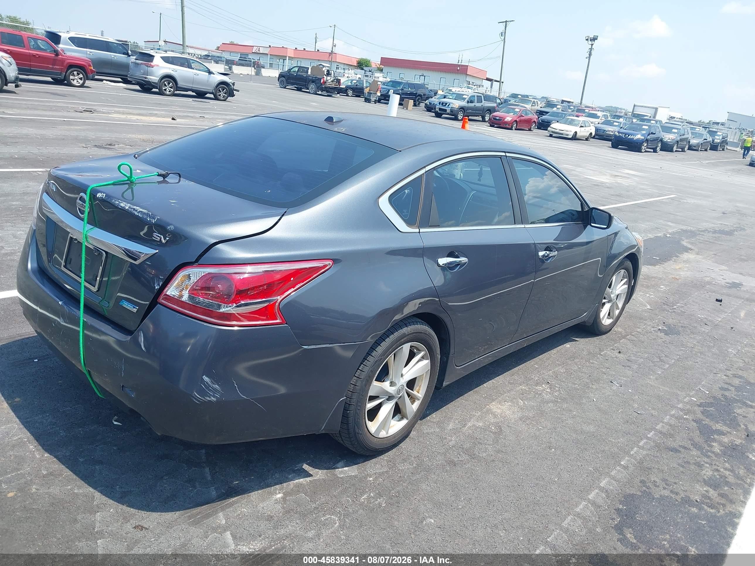 2013 Nissan Altima 2.5 Sv Gray vin: 1N4AL3AP9DC185622