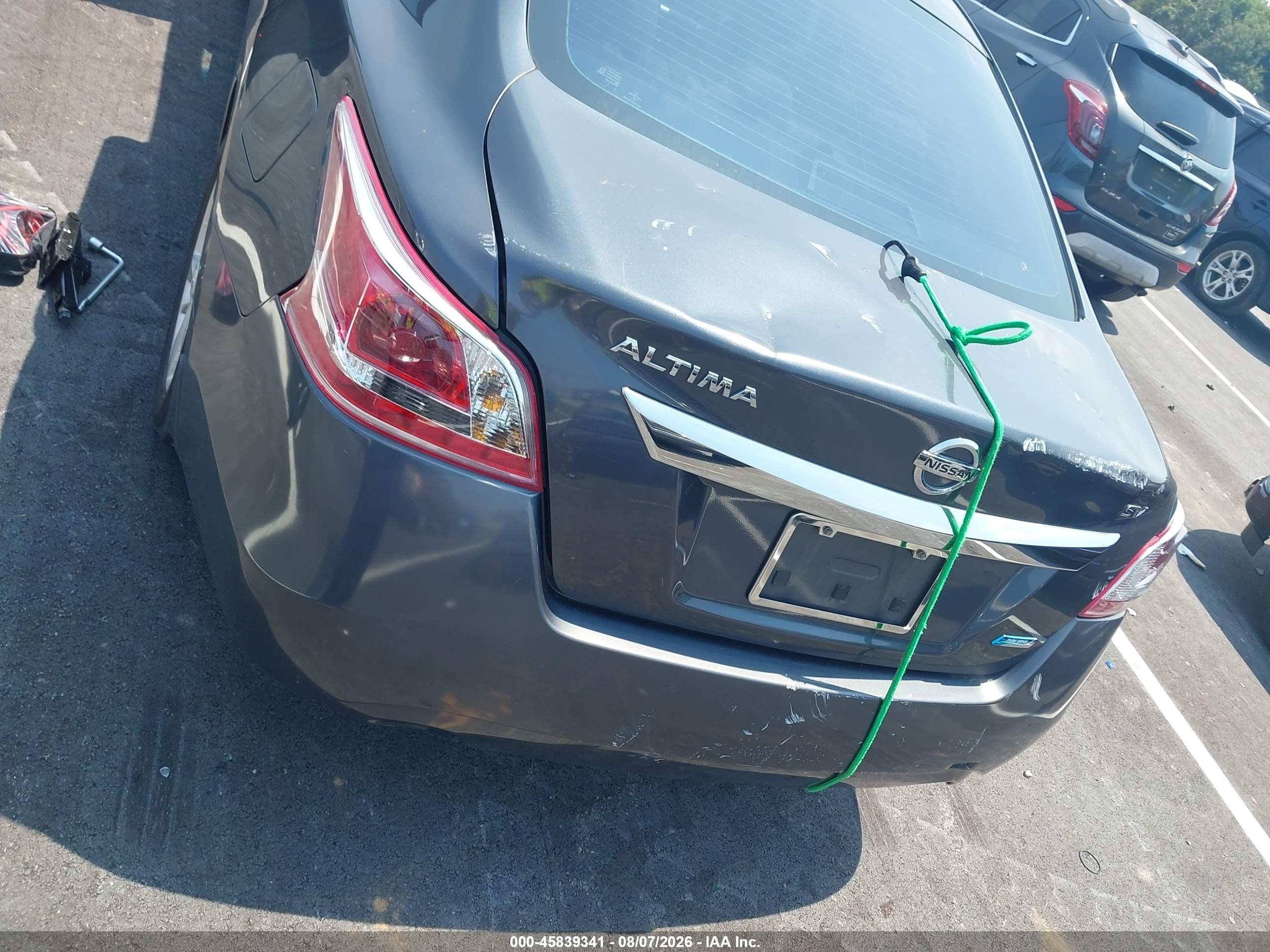 2013 Nissan Altima 2.5 Sv Gray vin: 1N4AL3AP9DC185622