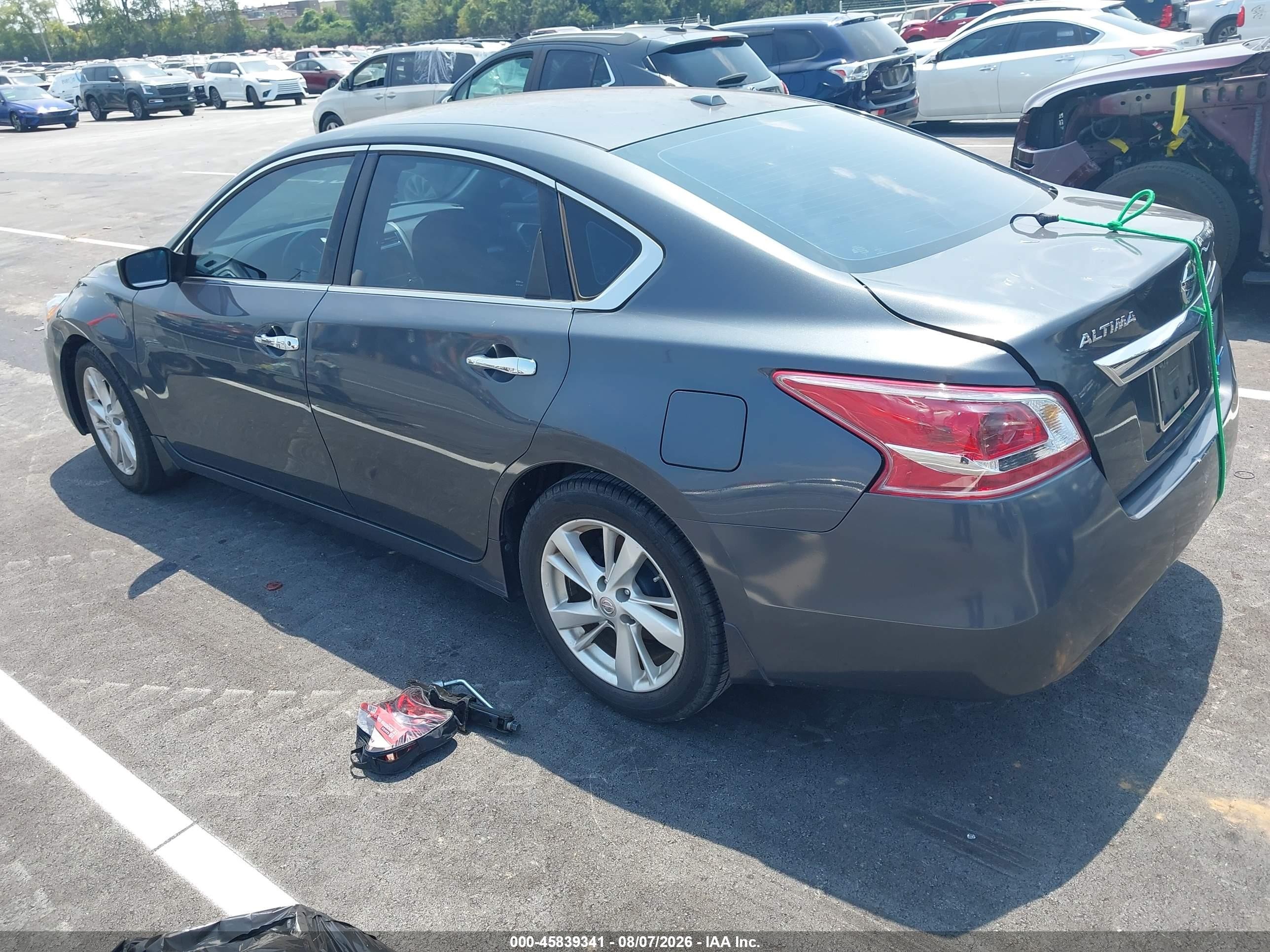 2013 Nissan Altima 2.5 Sv Gray vin: 1N4AL3AP9DC185622
