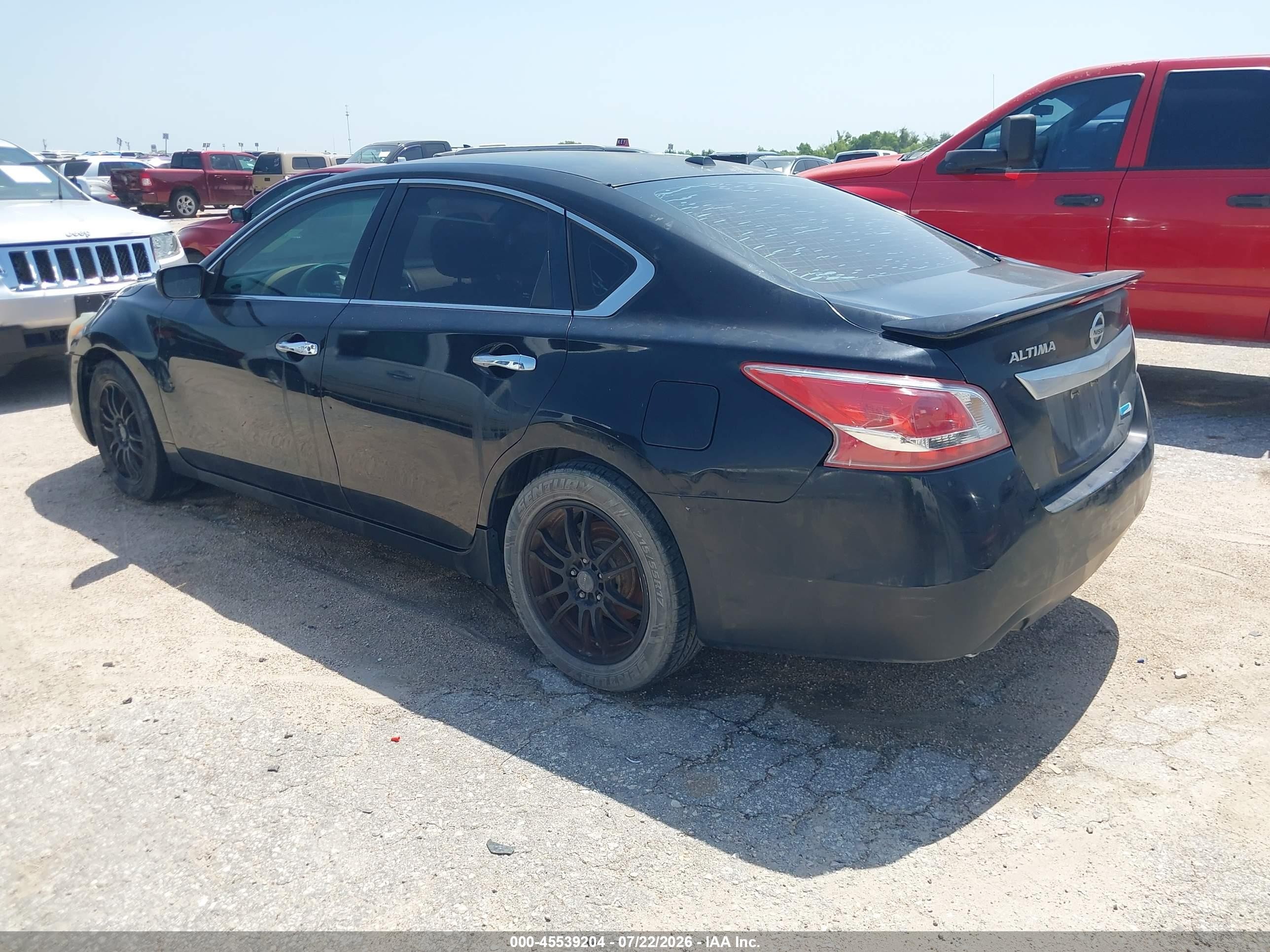 2013 Nissan Altima 2.5 Sv Black vin: 1N4AL3AP9DC191274