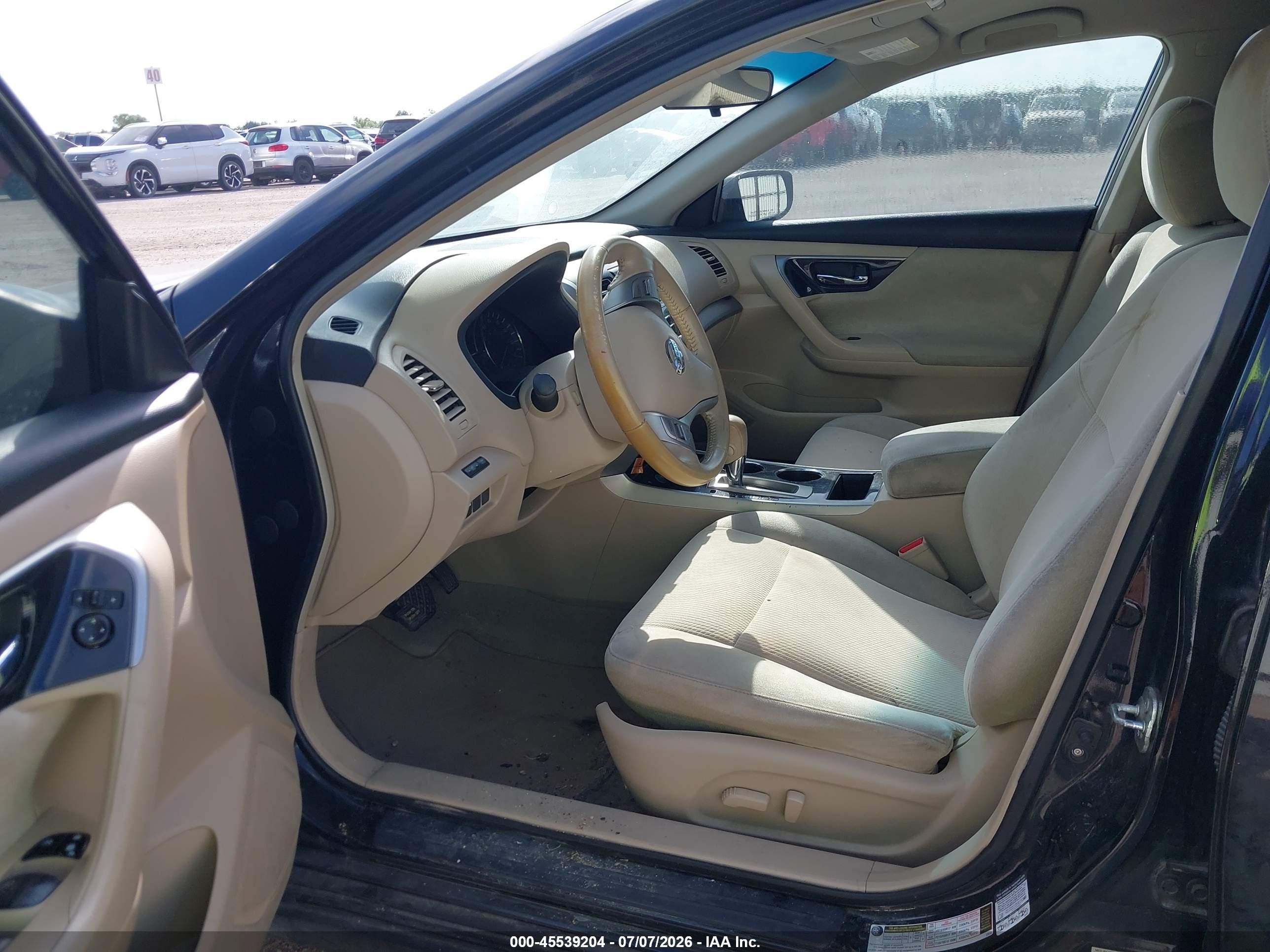 2013 Nissan Altima 2.5 Sv Black vin: 1N4AL3AP9DC191274