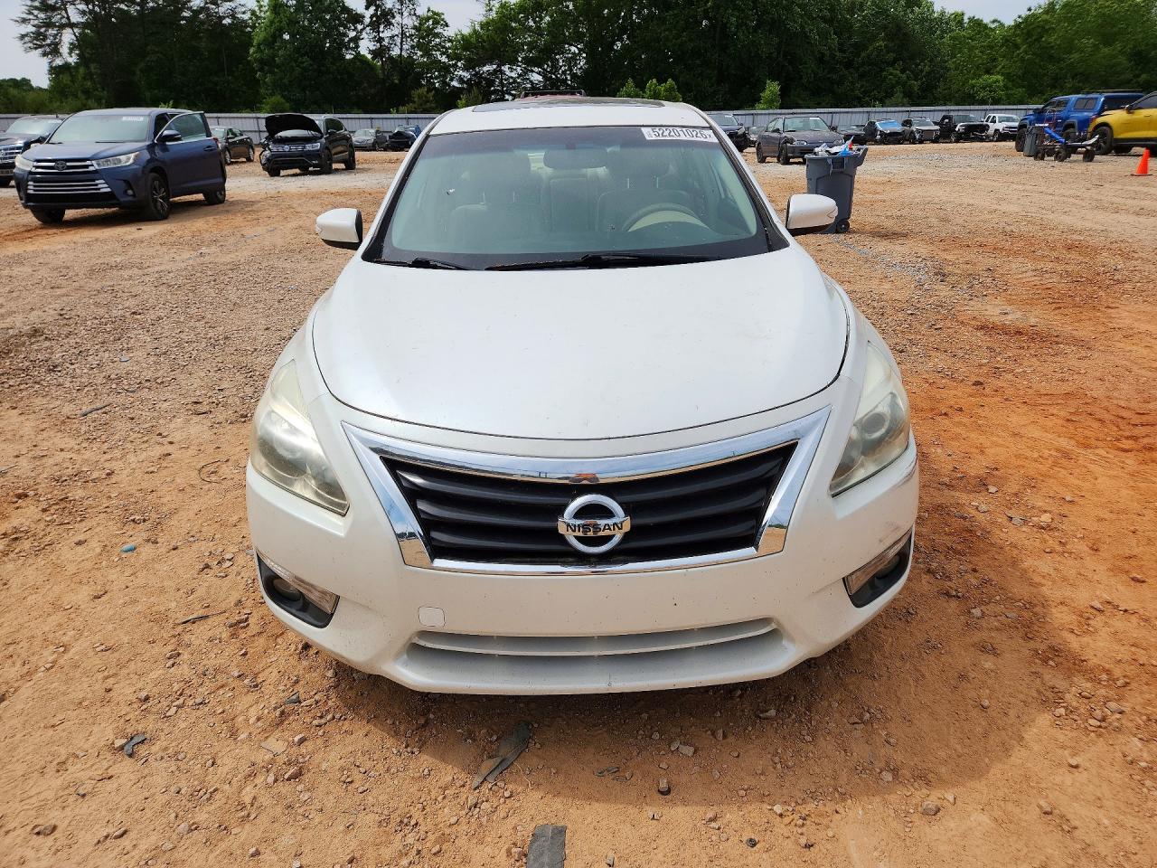 2013 Nissan Altima 2.5 White vin: 1N4AL3AP9DC191484