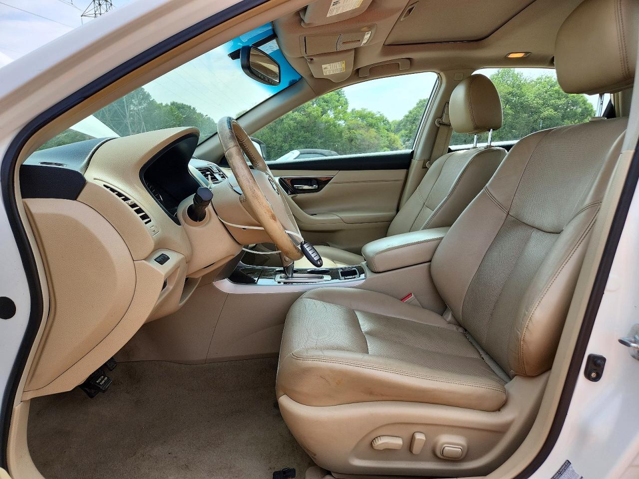 2013 Nissan Altima 2.5 White vin: 1N4AL3AP9DC191484